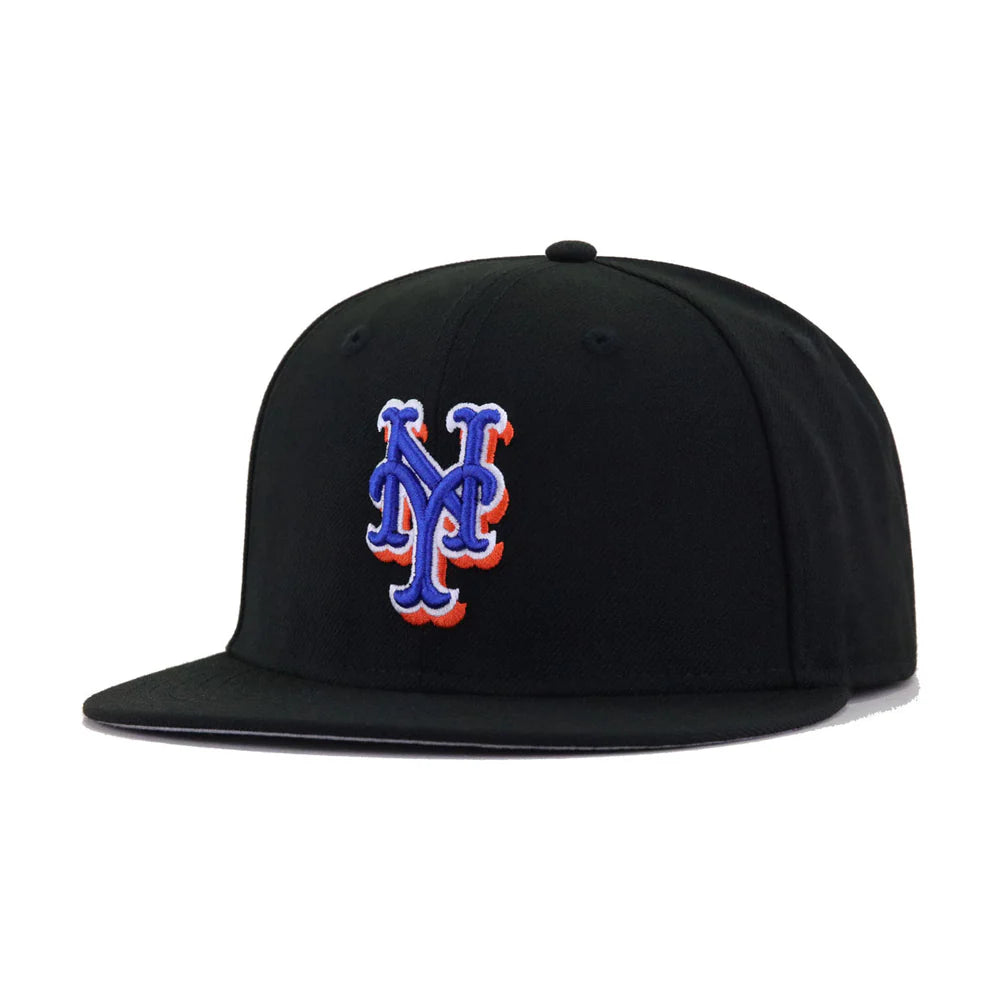 New Era 59Fifty NY Mets Alternate Cooperstown Hat Black