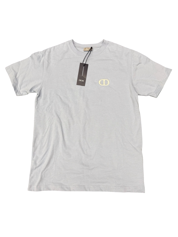 Christian Dior CD Logo T Shirt Blue
