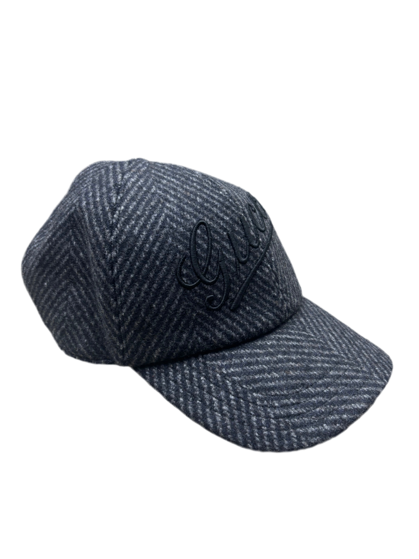 Gucci Herringbone Wool Baseball Hat