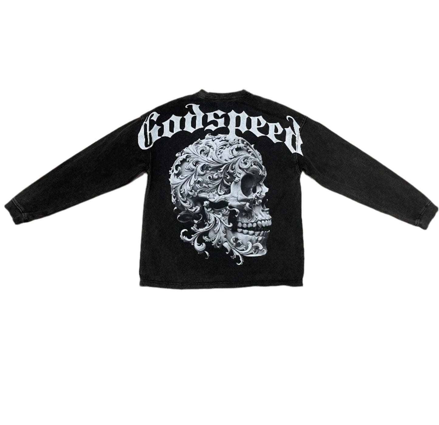 Godspeed Grail LS T-Shirt Grey Wash