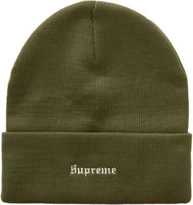 Supreme World Peace Beanie Olive