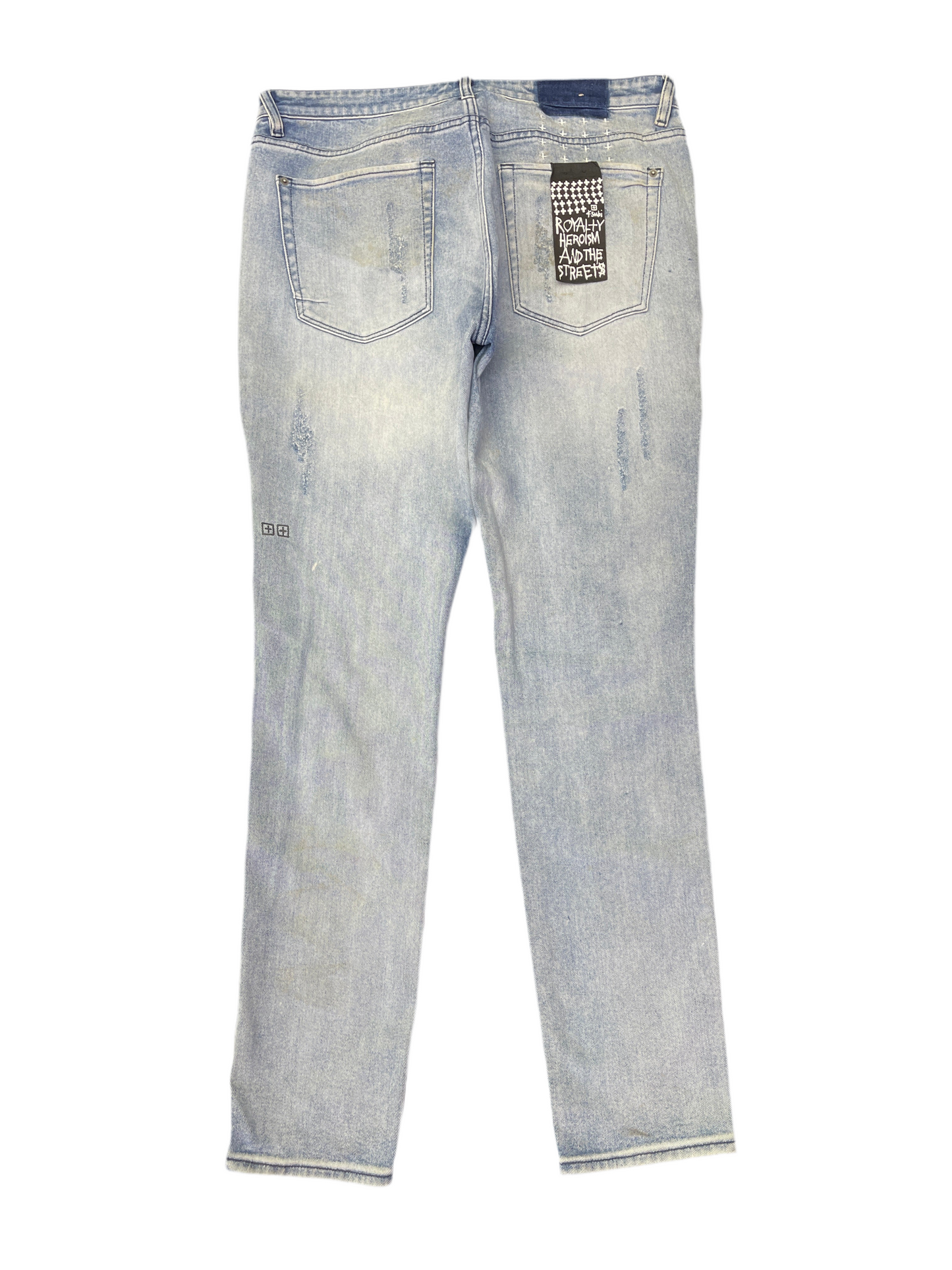 Ksubi Distressed Jeans Blue