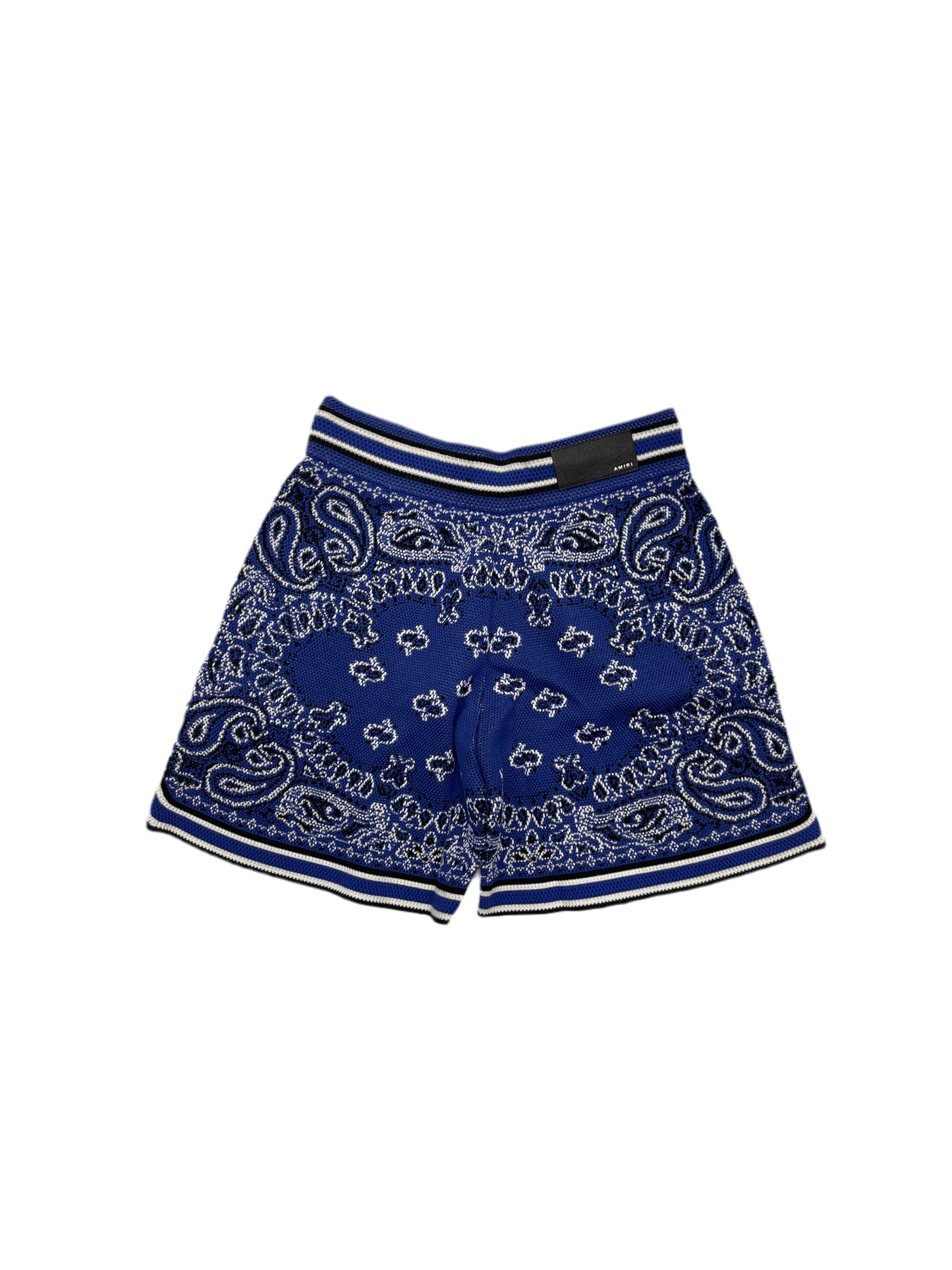Amiri Bandana B-Ball Shorts Blue