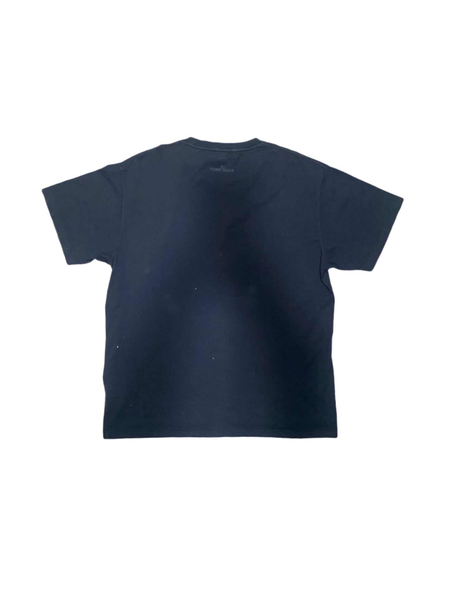 Stone Island Graphic Six Reflective T-Shirt Navy