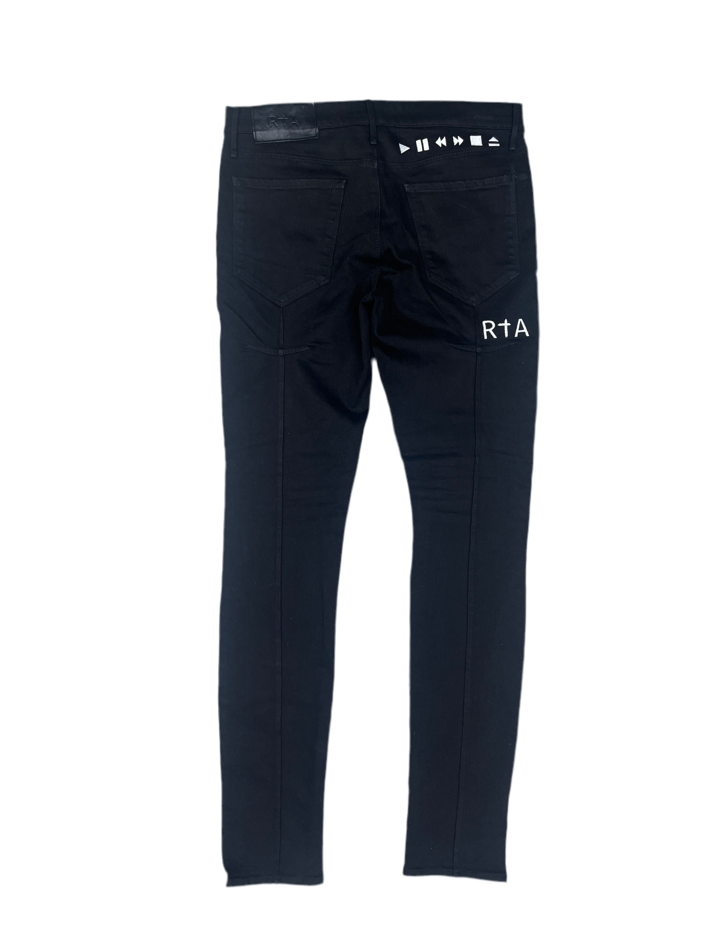 RTA Play Pause Jeans Black