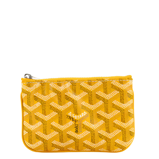 Goyard Senat Mini Wallet Yellow