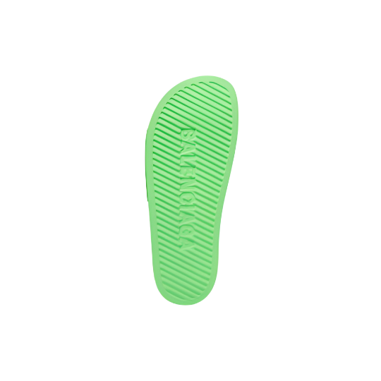 Balenciaga Pool Slides Fluo Green White