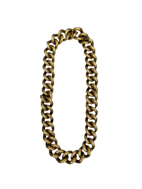 Balenciaga Engraved Logo Choker