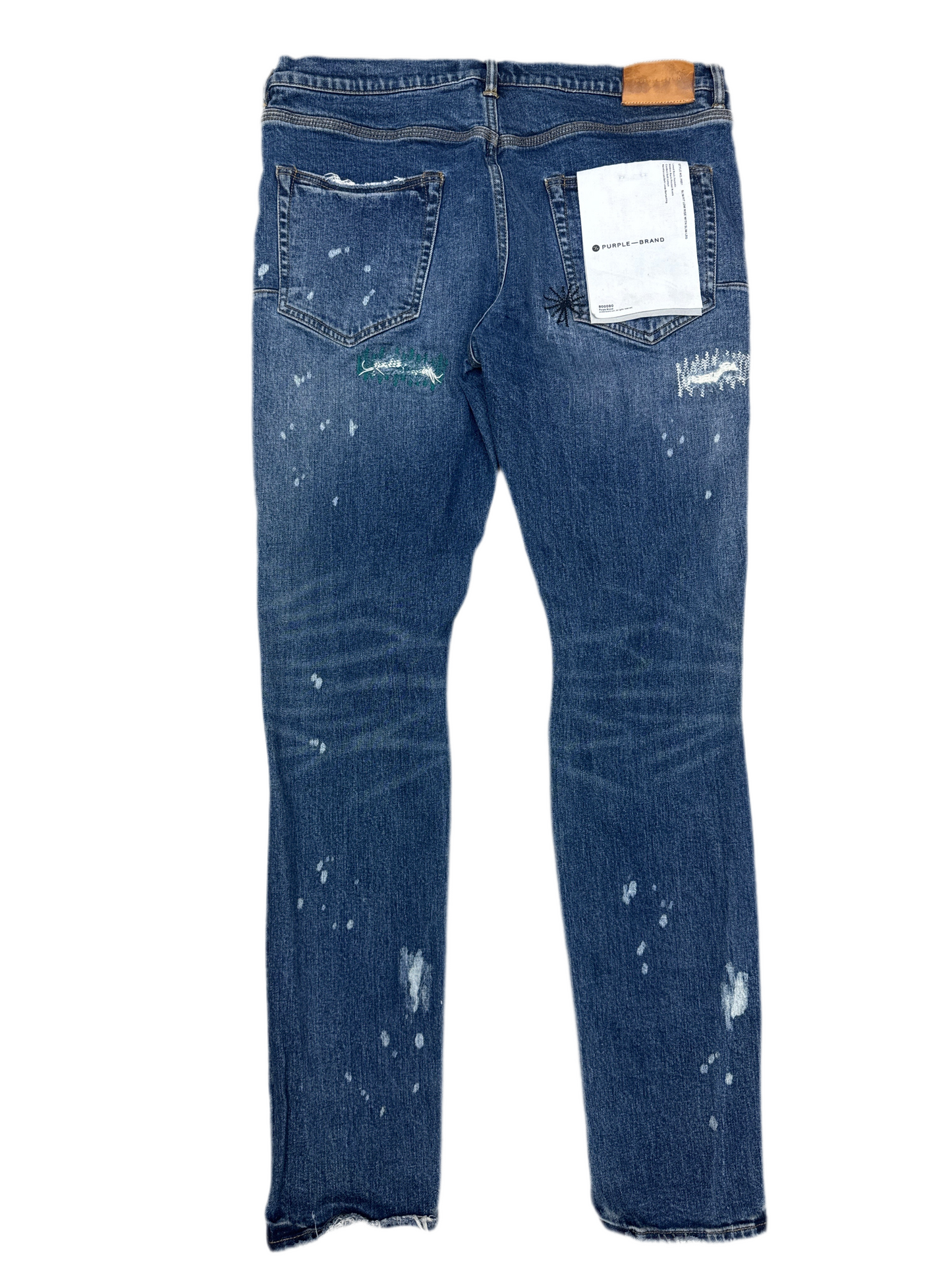 Purple Brand Zig Zag Repair Jeans