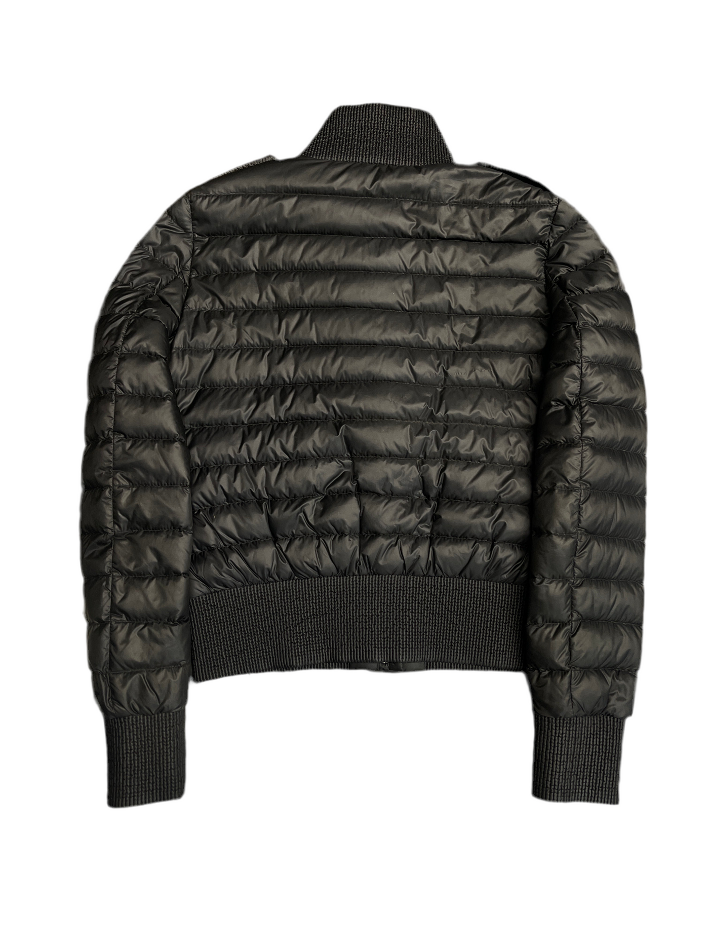 Moncler Women's Silene Down Filled Bomber Jacket Black