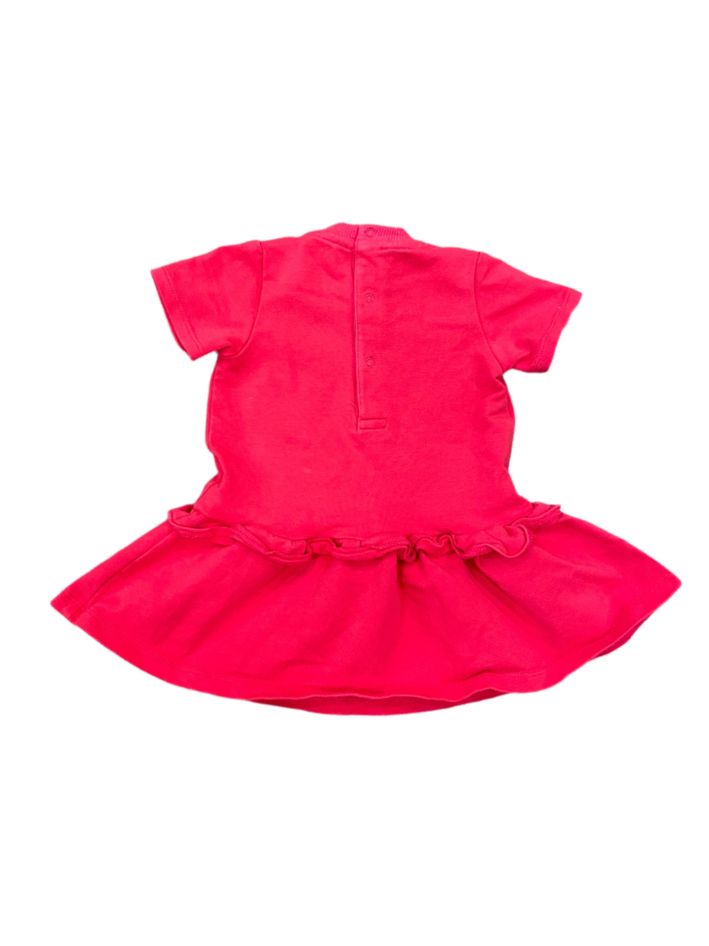 Baby Moschino Bear Dress Red