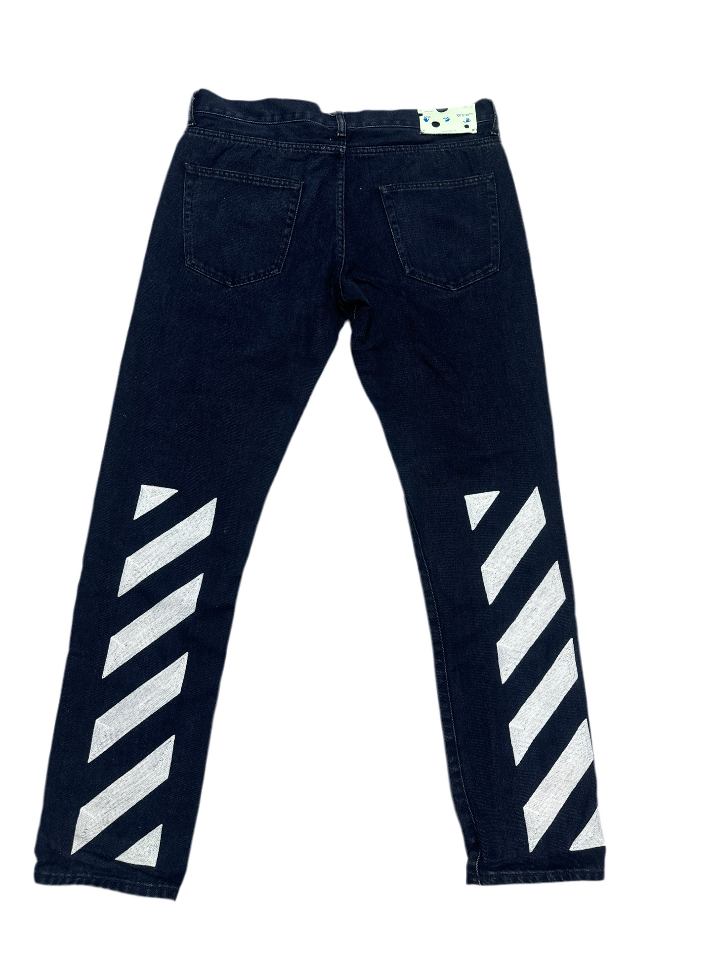 Off White Straight Denim Jeans