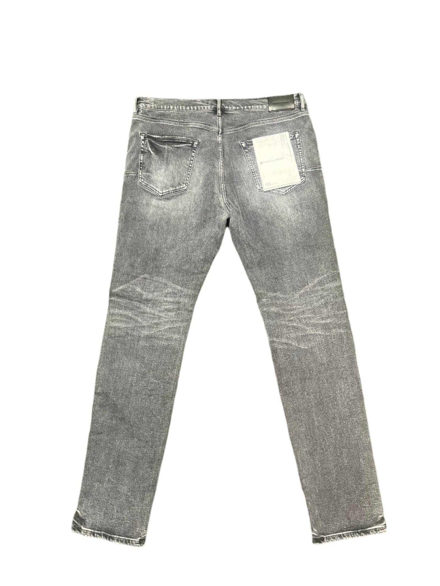 Purple Brand Gray Slate Stretch Skinny Jeans