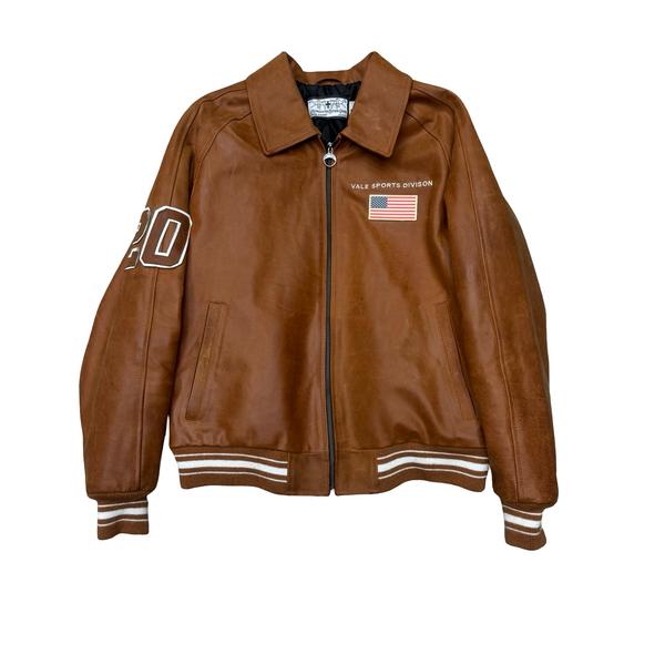 Vale Valley Leather Brown Jacket