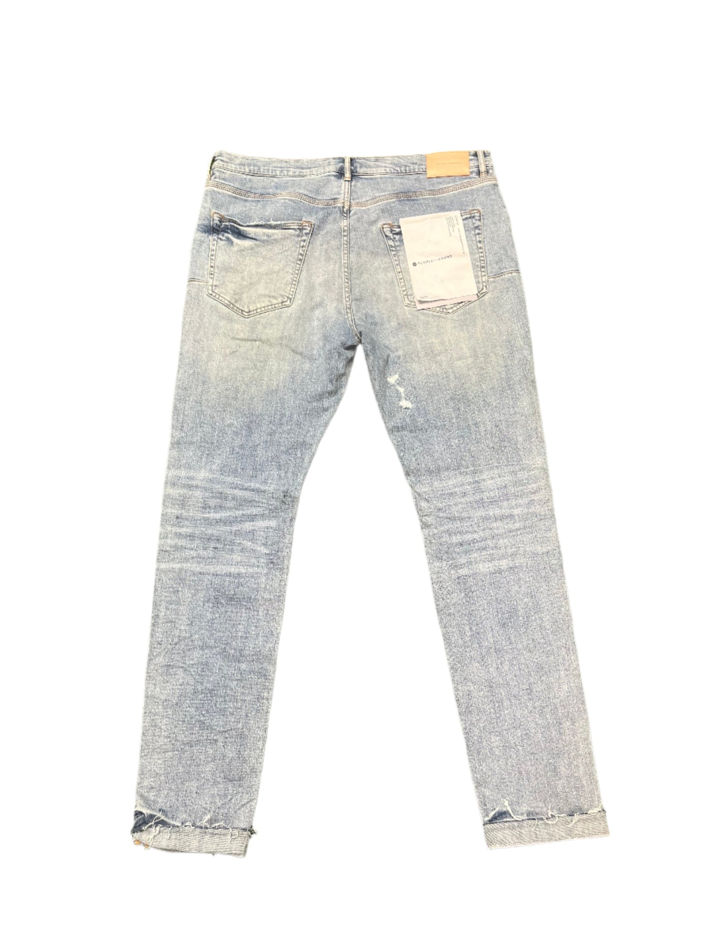Purple Brand Ripped Light Indigo Jeans