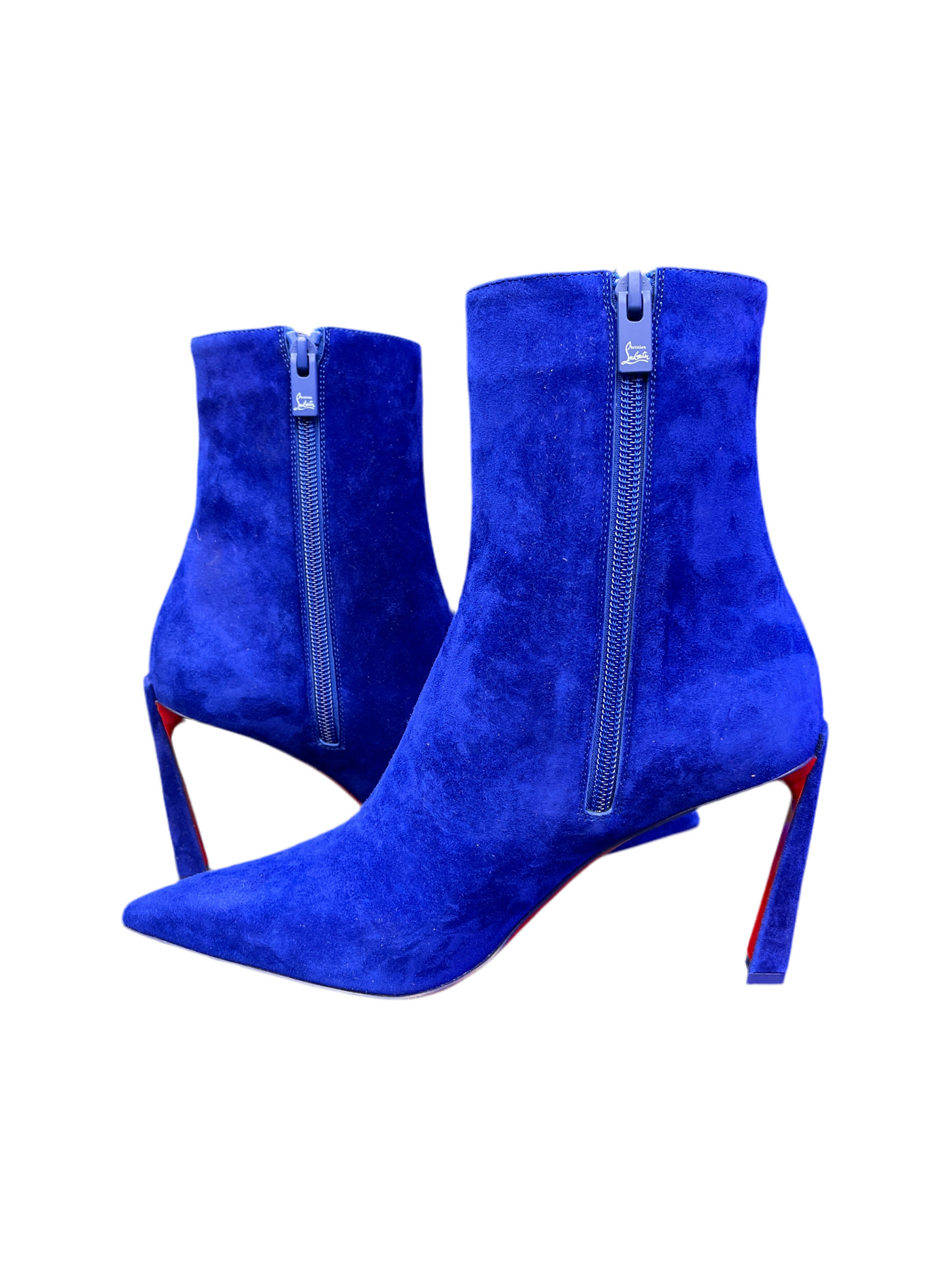 Christian Louboutin Condora Booty 85 GalactiQueen Blue