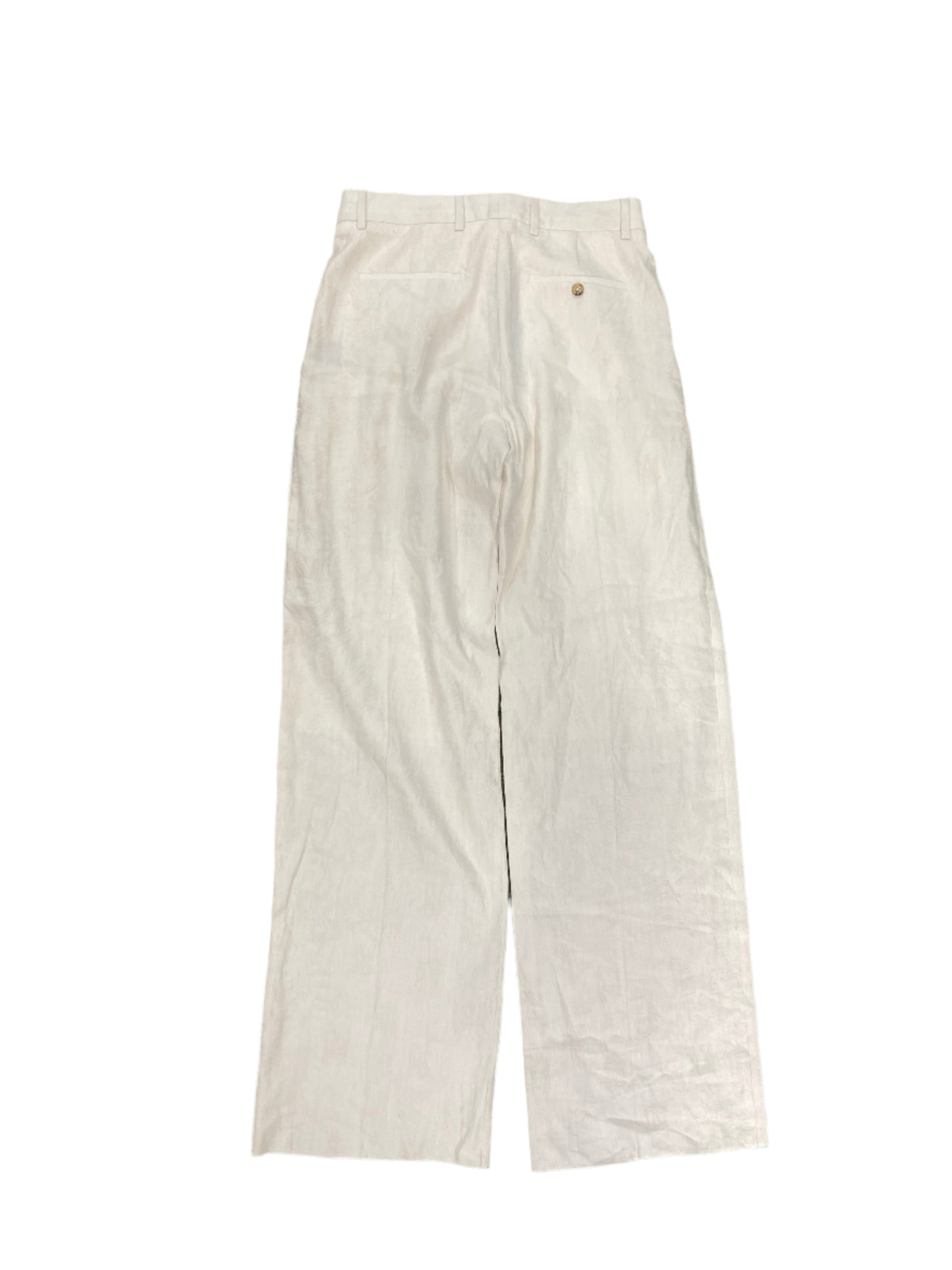 Amiri Bandana Double Pleated Linen Pants Birch