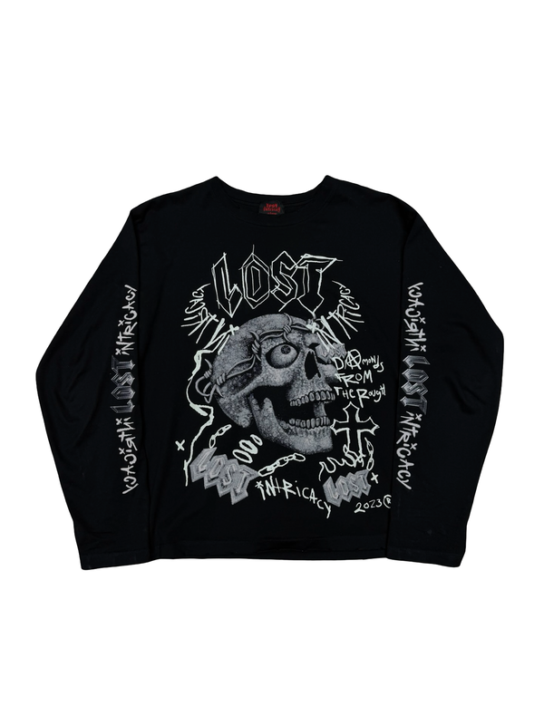 Lost Intricacy Diamonds From The Rough L/S T-Shirt Black