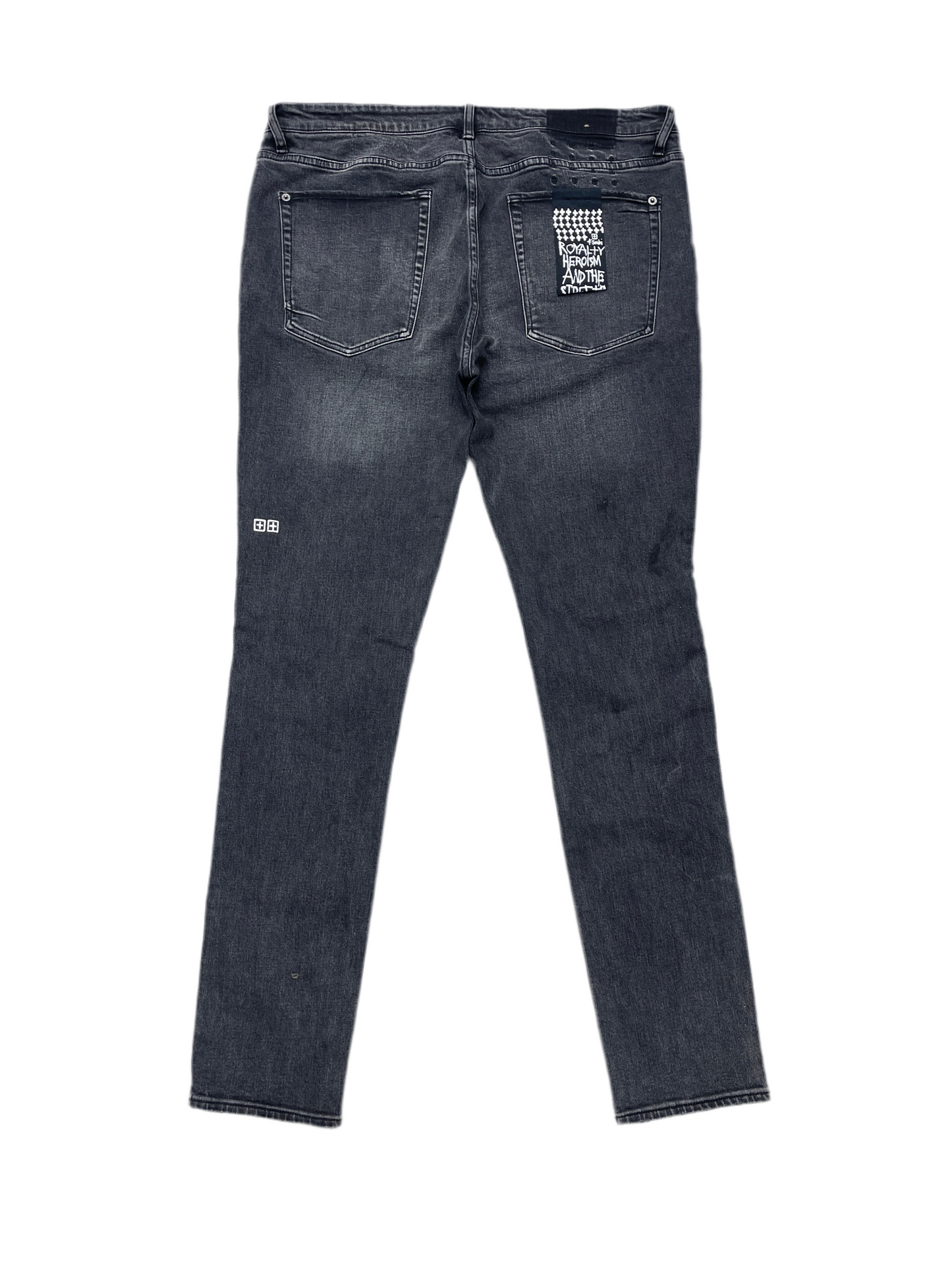 Ksubi Van Winkle Thrashed Jeans Black