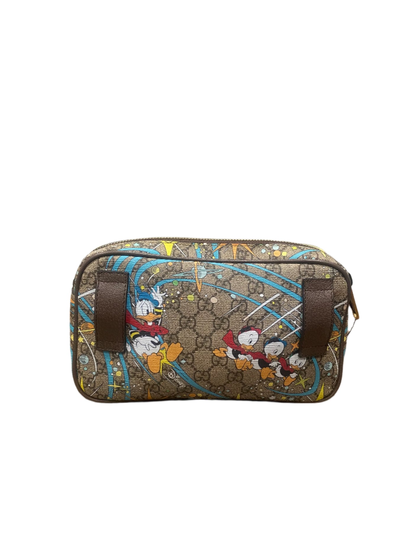 Gucci x Disney Donald Duck GG Supreme Belt Bag Beige Ebony
