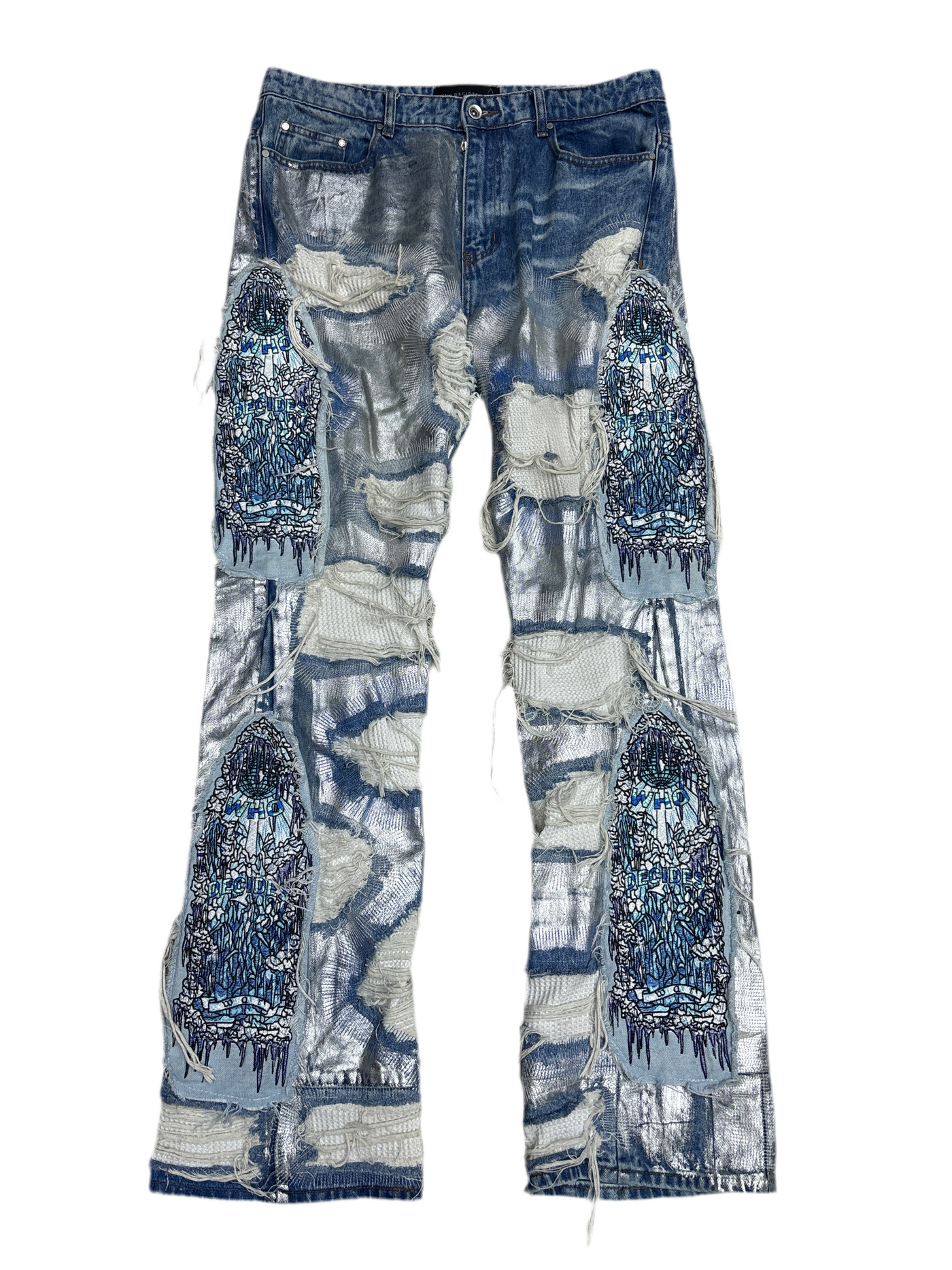 Who Decides War Heavy Metal Denim Jeans