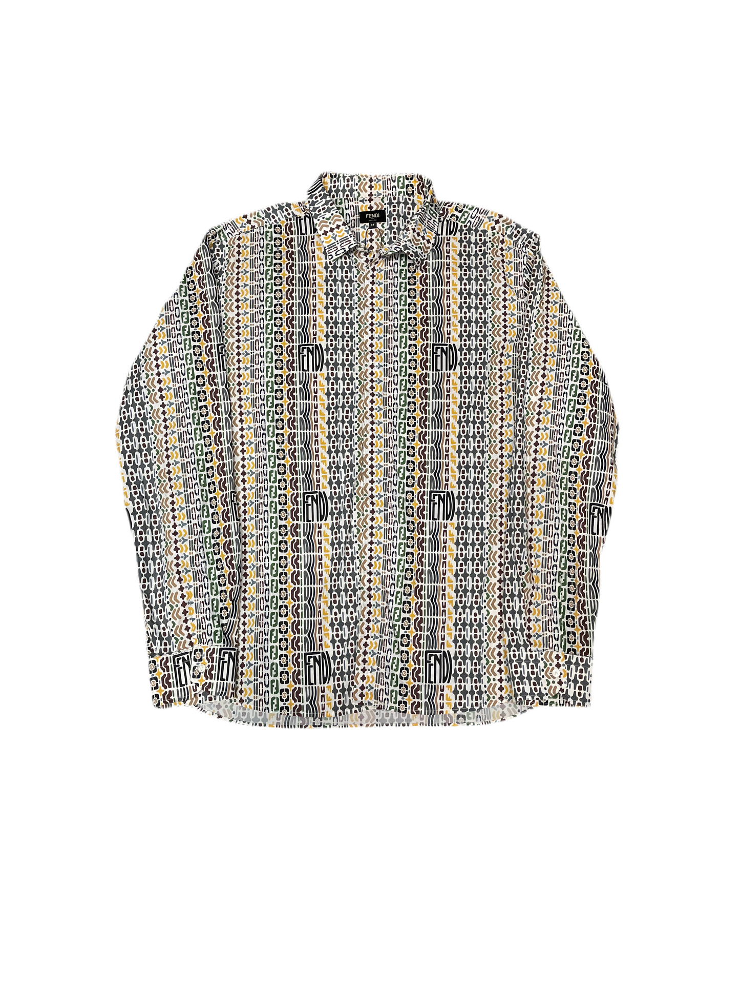 Fendi Printed L/S Shirt Multi