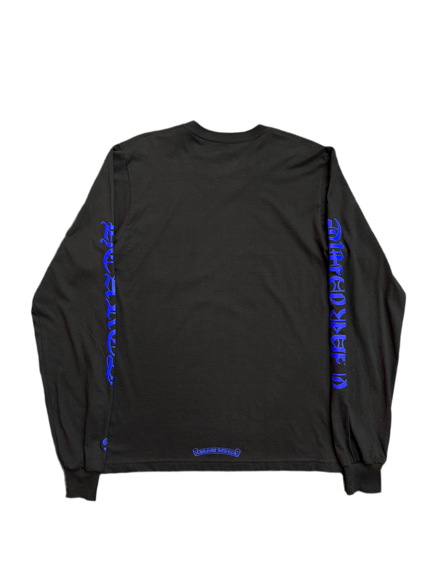 Chrome Hearts 1988 Neck Logo L/S Tee Black Blue