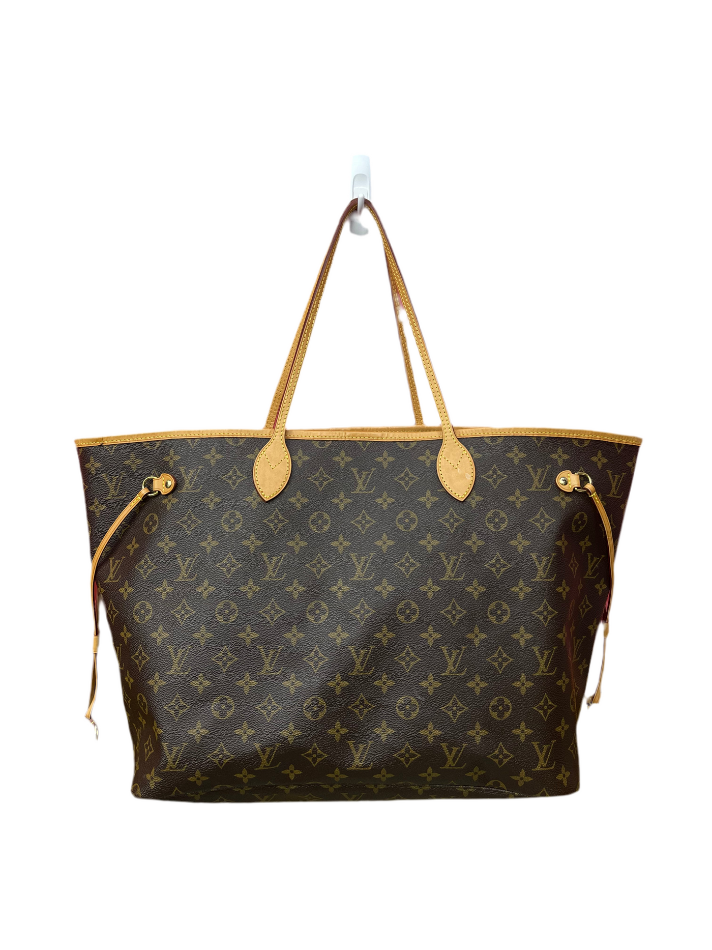 LV Neverful GM Monogram Rose Pondichery