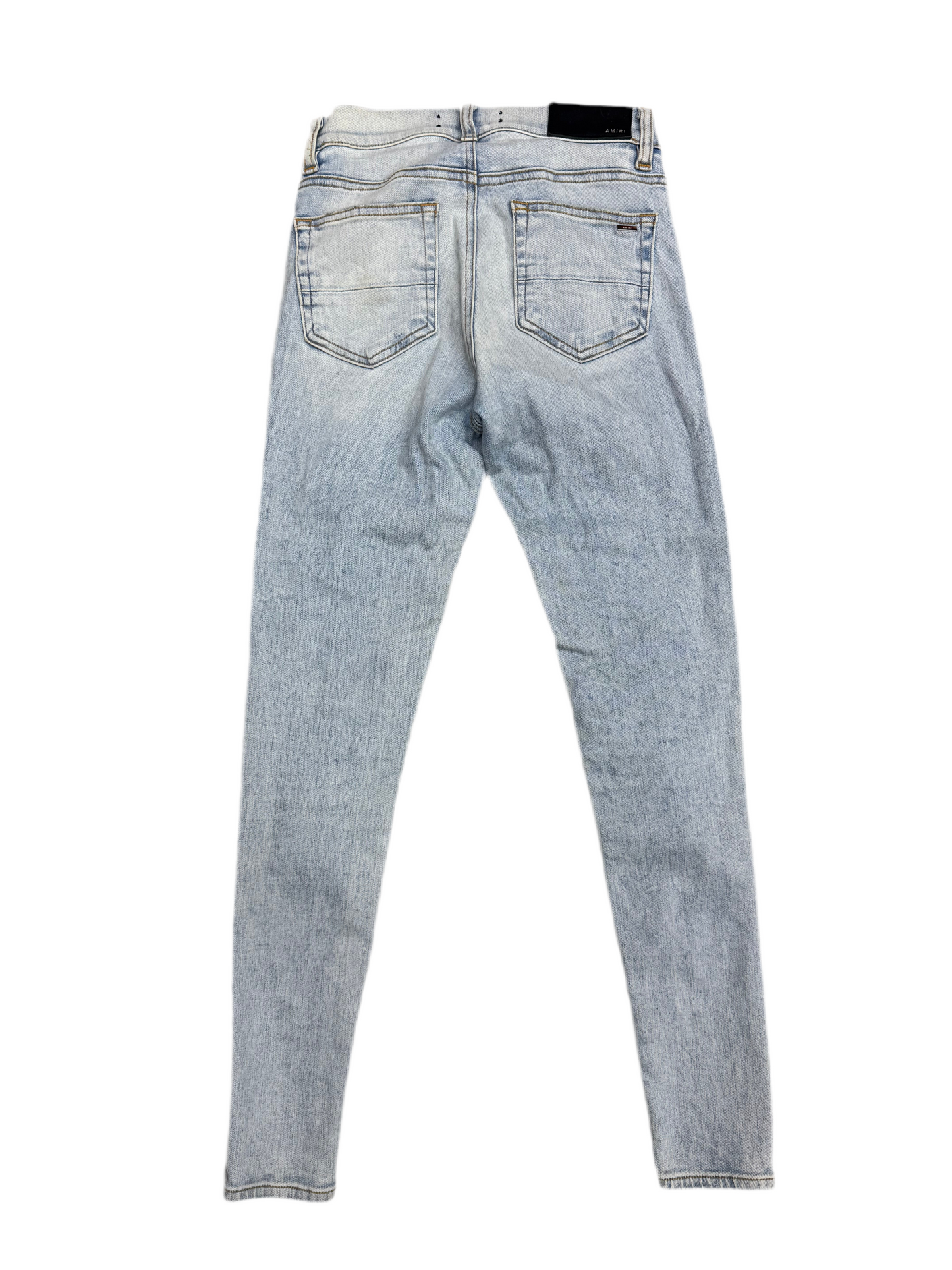 Amiri Black Patch Jeans