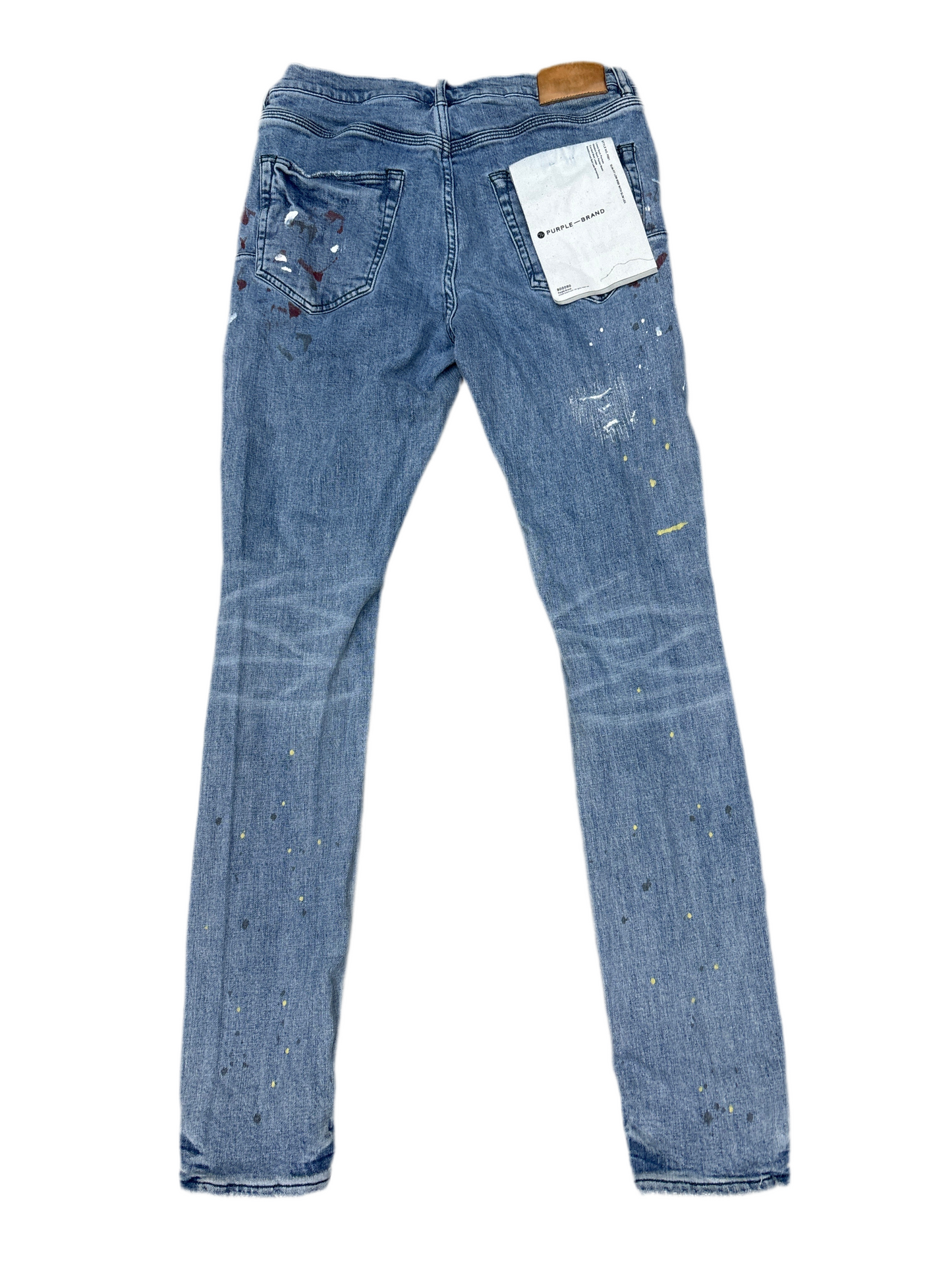 Purple Distressed Jeans