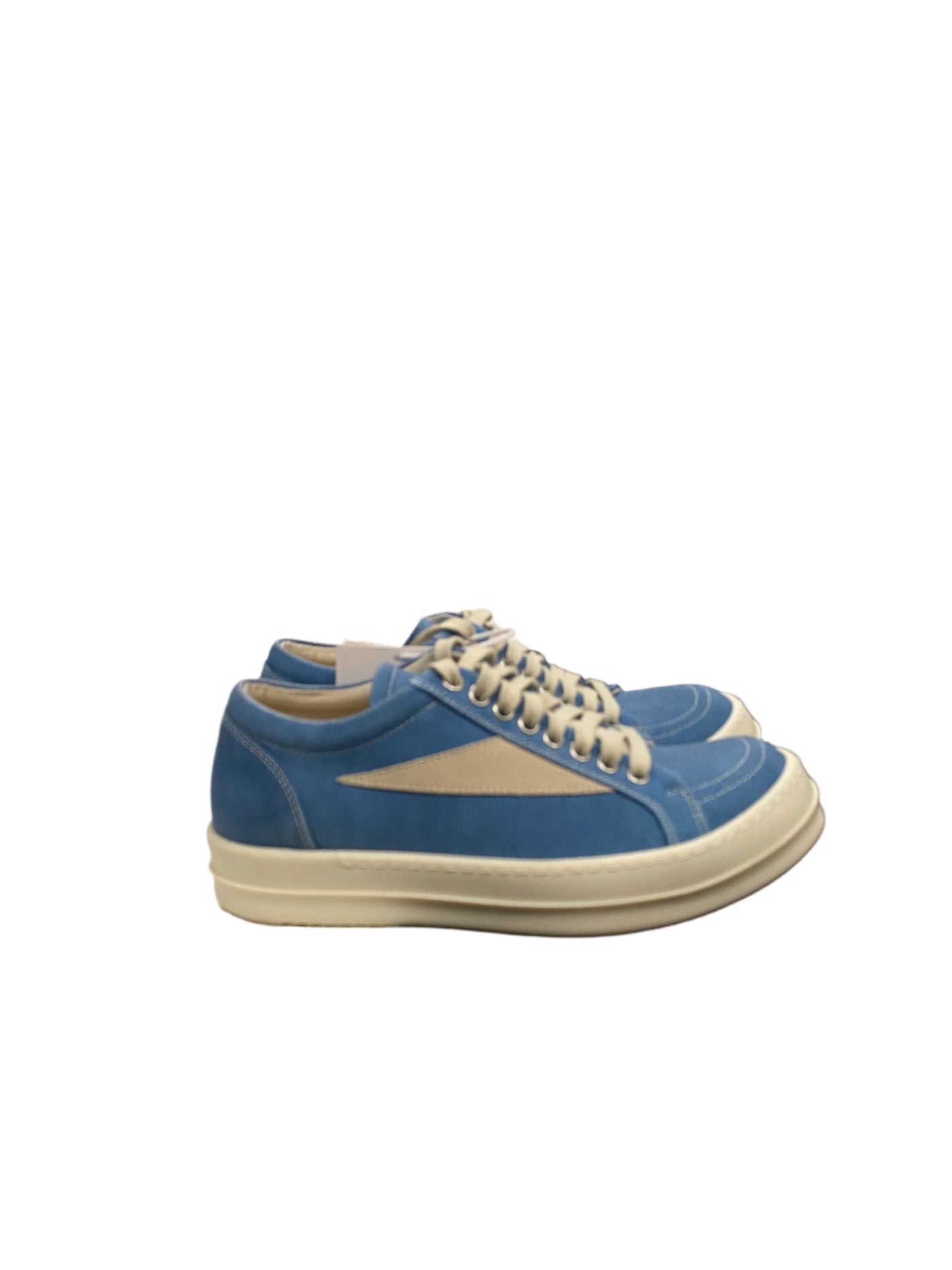 WMNS Rick Owens Hollywood DRKSHDW Vintage Low Toothpaste Milk Sneakers