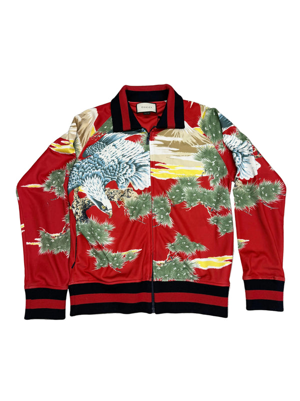 Gucci Red Taka Japanese Sukajan Jacket