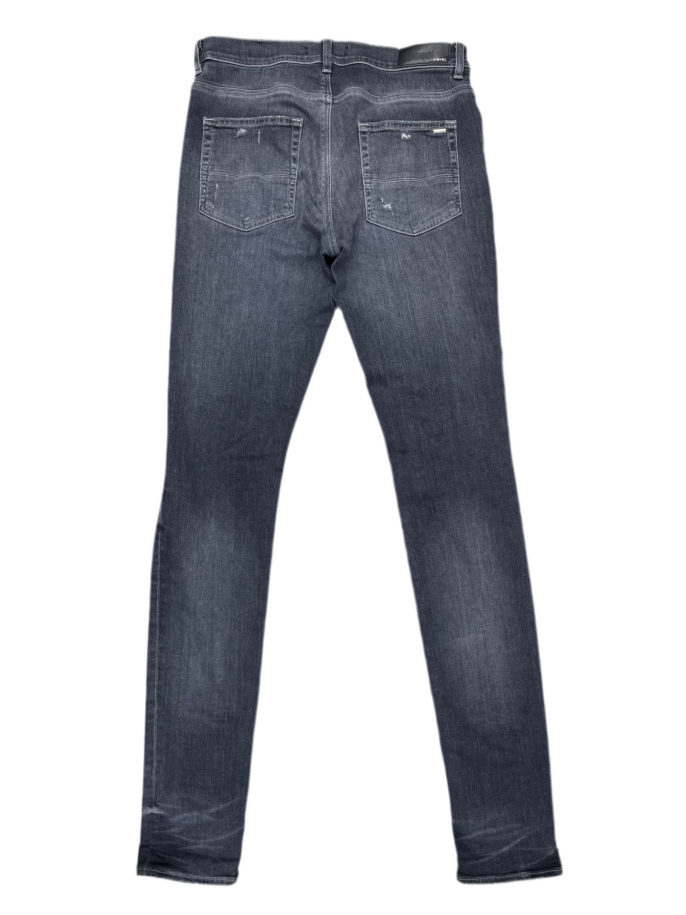AMIRI Paisley Patch Jeans Grey Wash