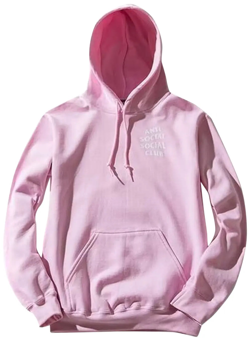Anti Social Social Club Know You Better Hoodie Pink