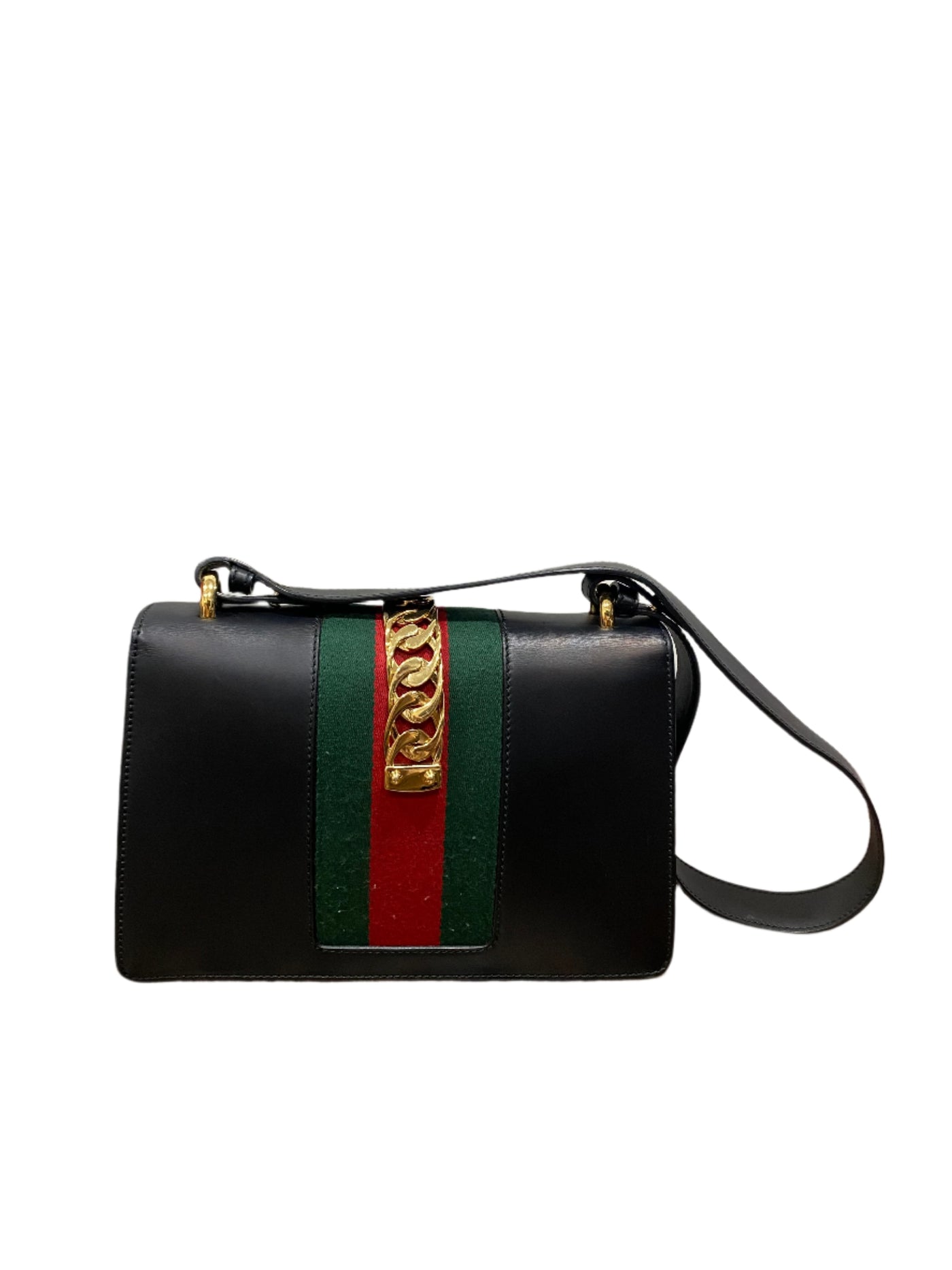 Gucci Sylvie Shoulder Bag Small Black