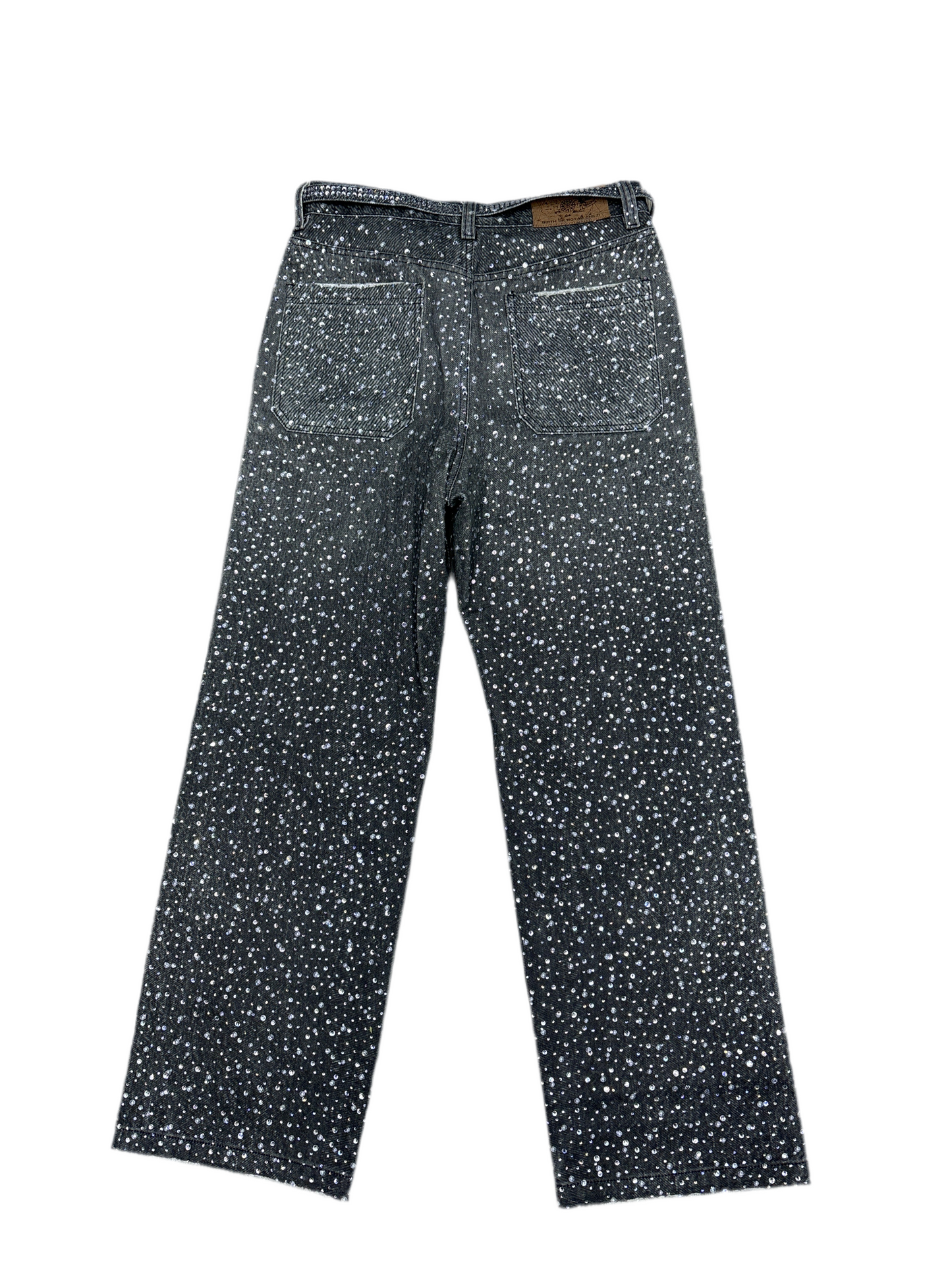 BIRTH OF ROYAL CHILD Swarovski
Diamond Boro Jeans Grey