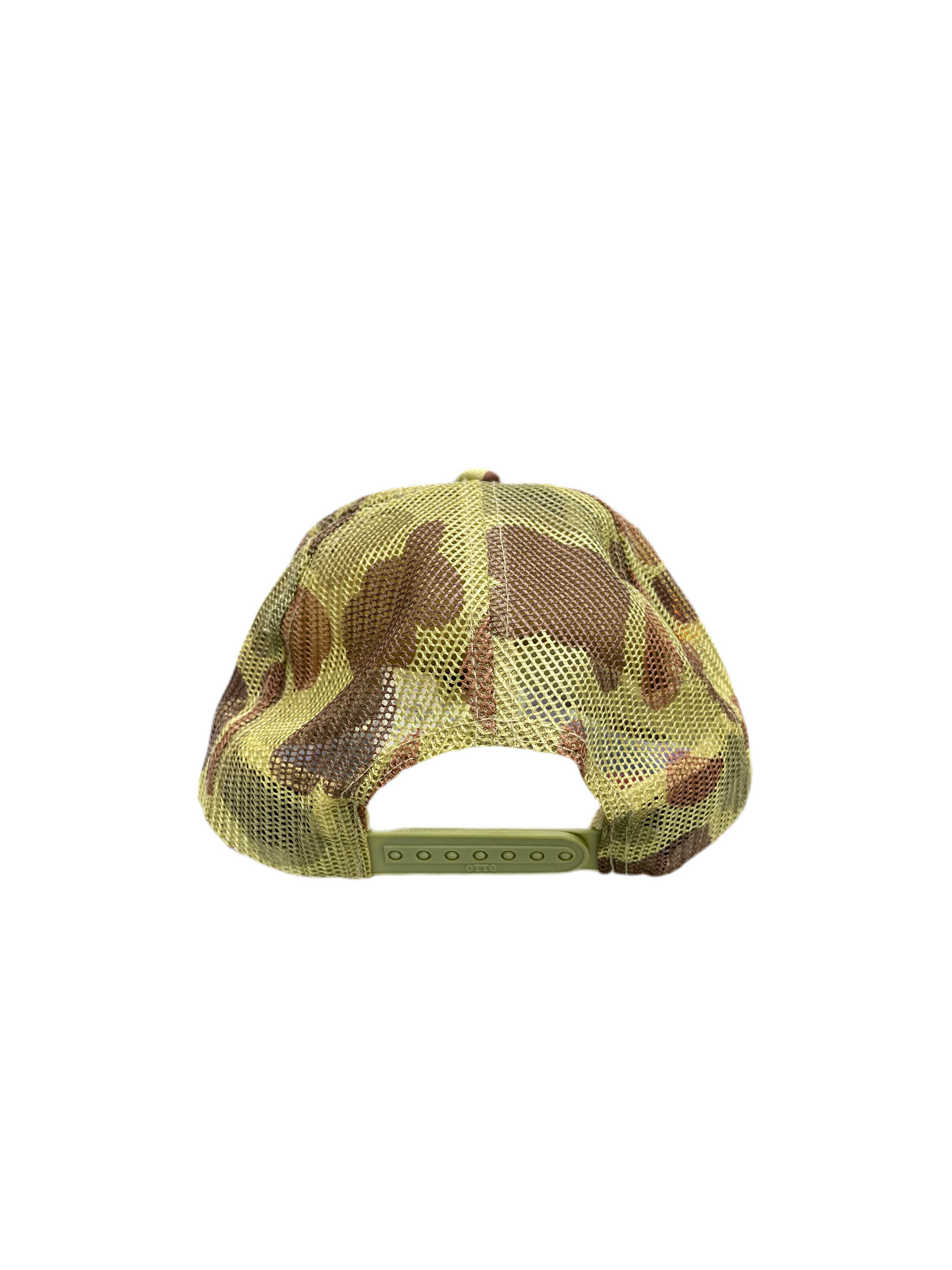 Kapital Kountry Loves Cats Camouflage Trucker Hat Green