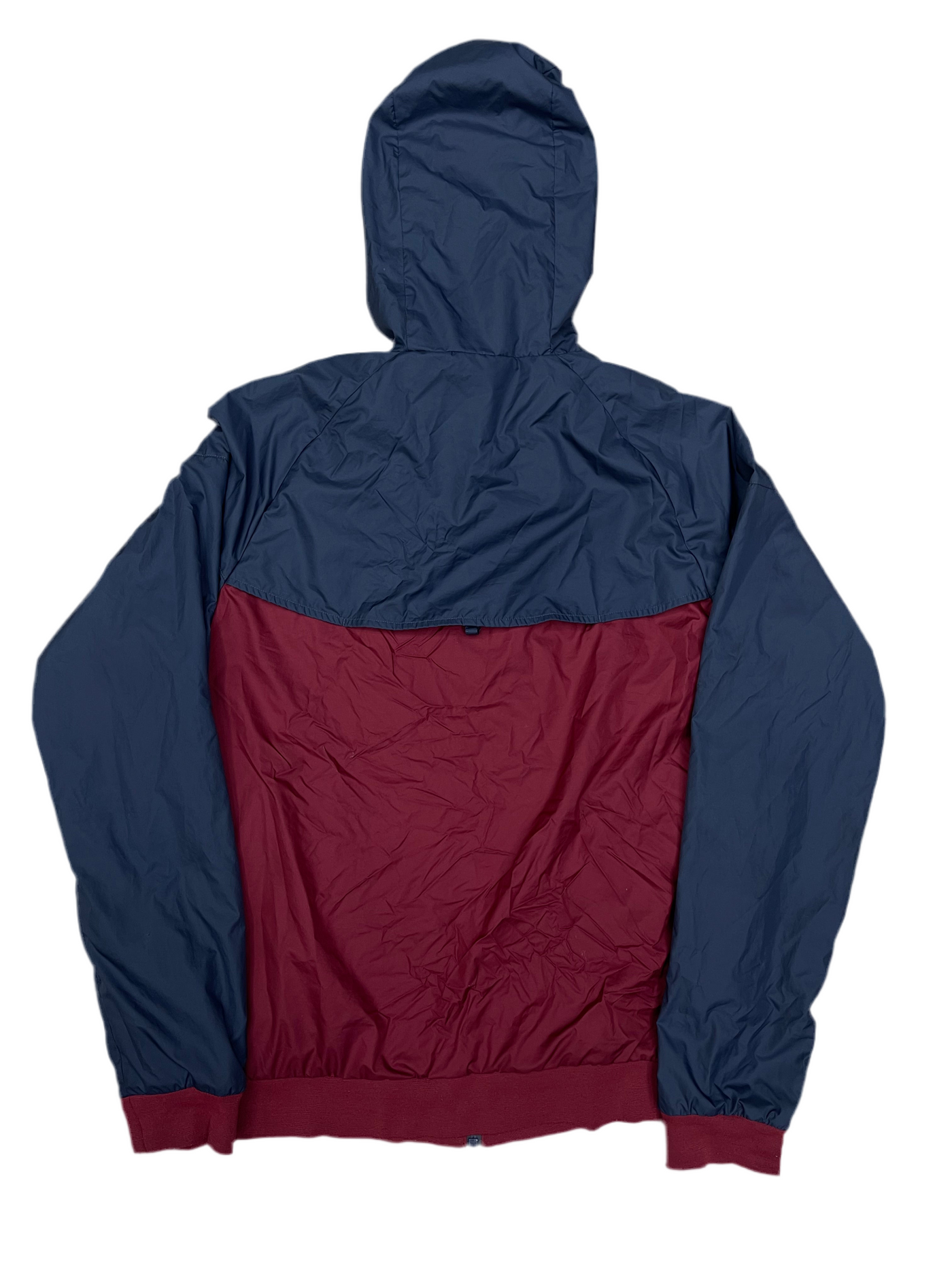 Nike Windbreaker Zip Up Navy Burgundy