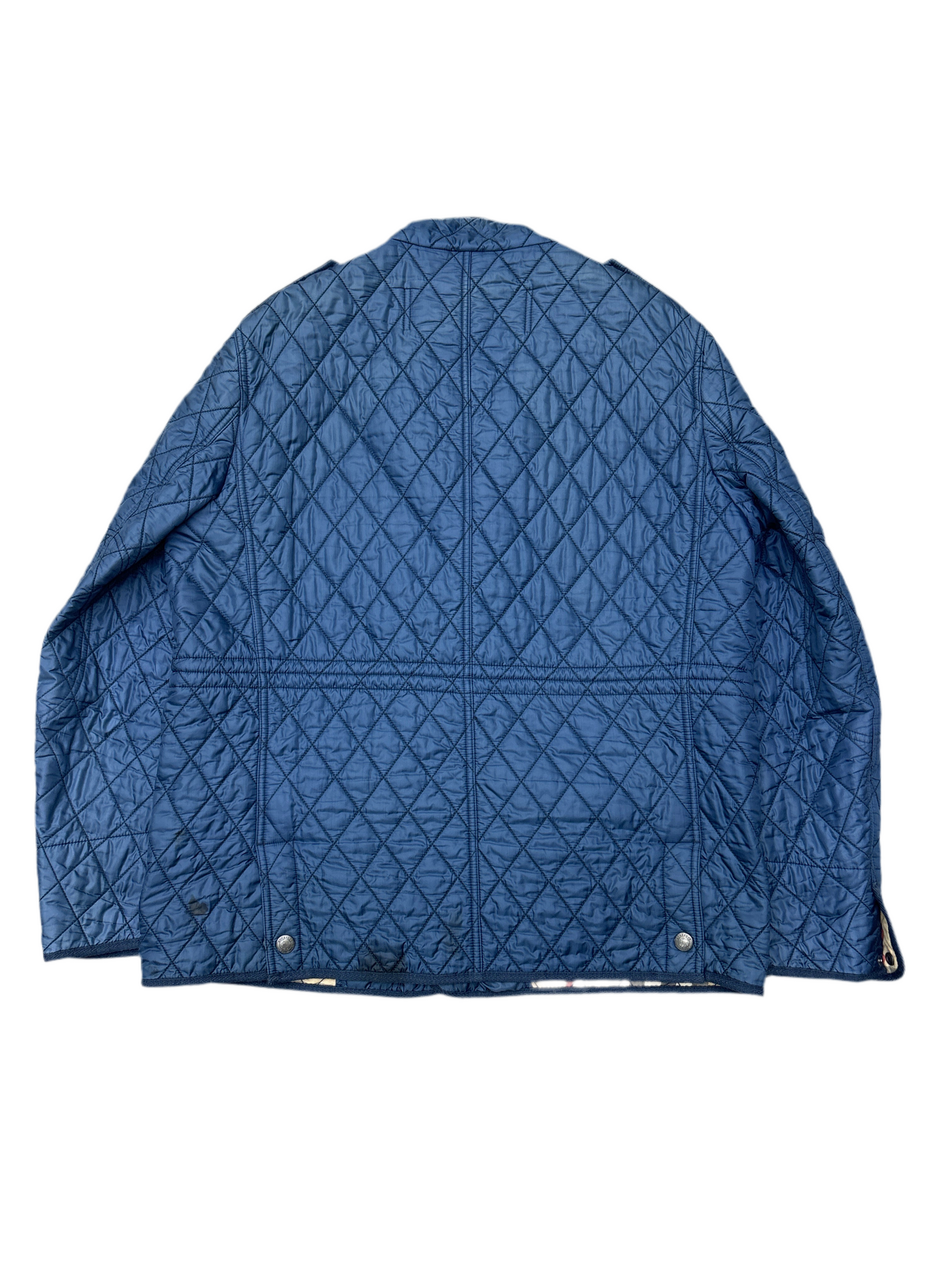 Burberry Brit House Check Pattern Puffer Coat