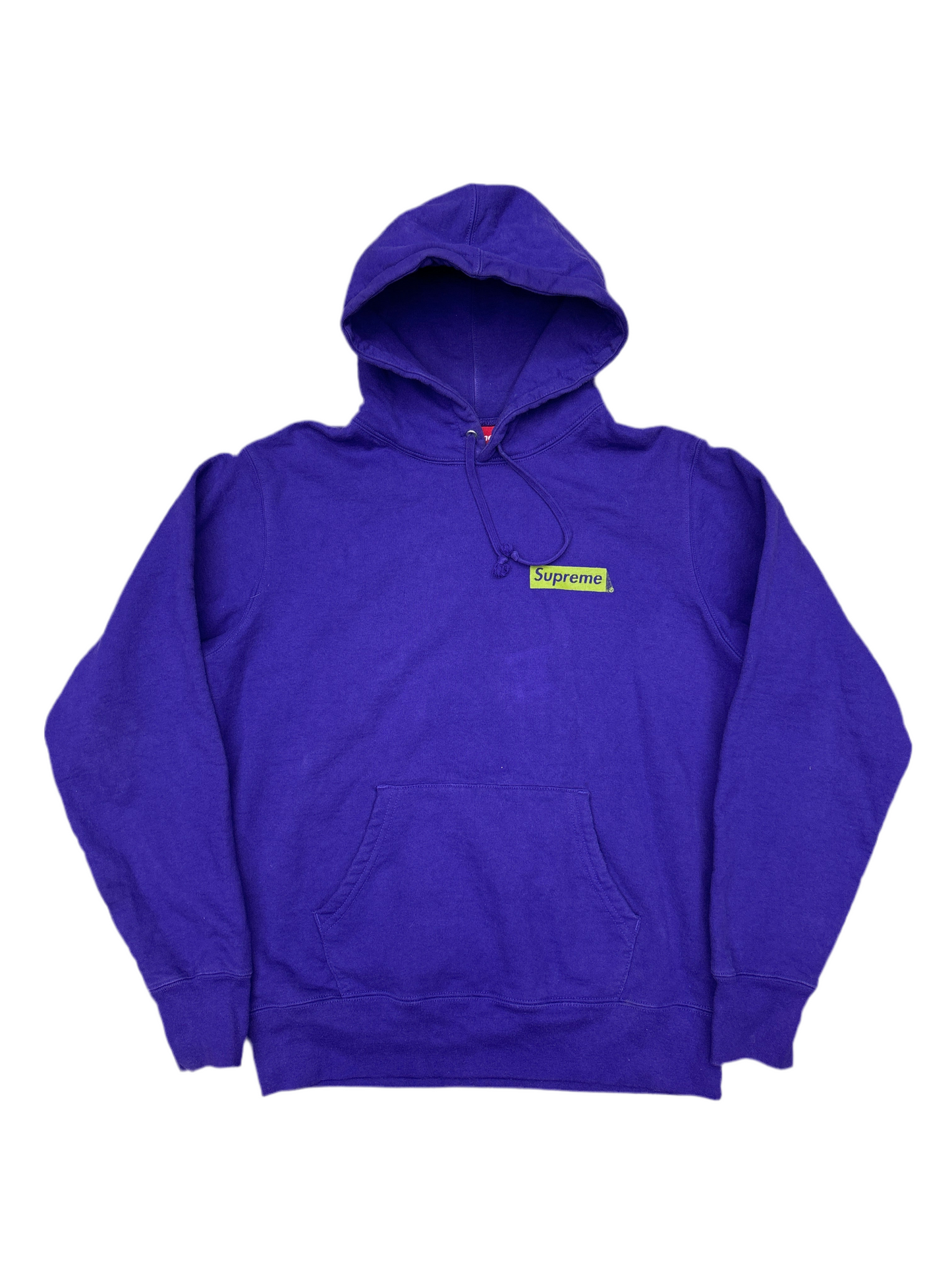Supreme Stop Crying Purple Hoodie