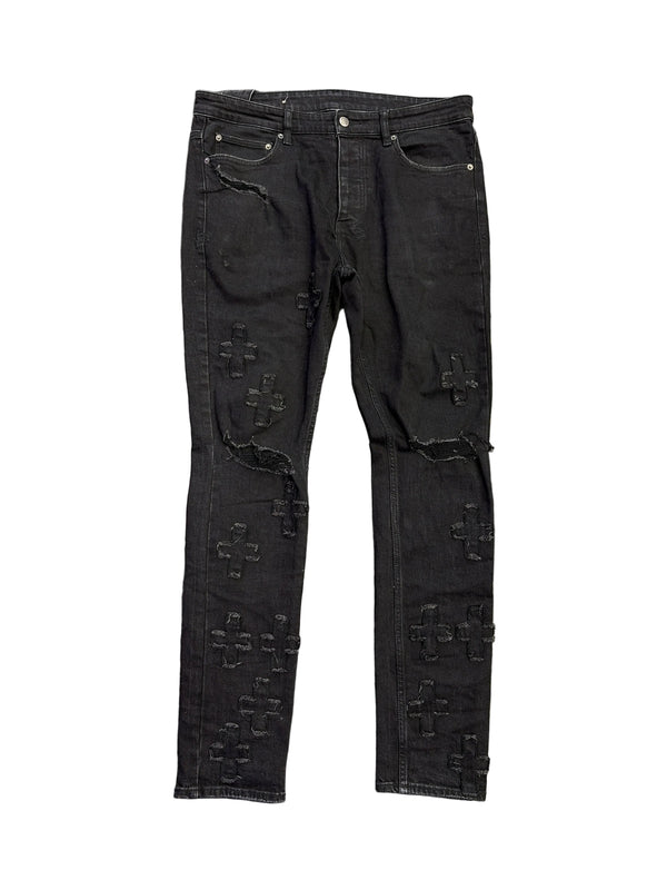 Ksubi Chitch Kraftwork Jeans Black