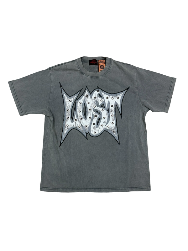 Lost Intricacy Outline T-Shirt Grey