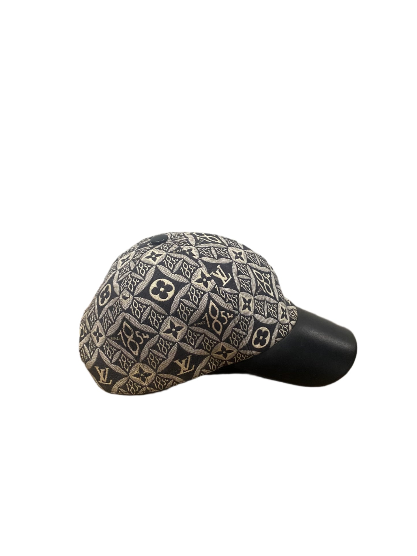 LV Jacquard Since 1854 Cap Grey Black