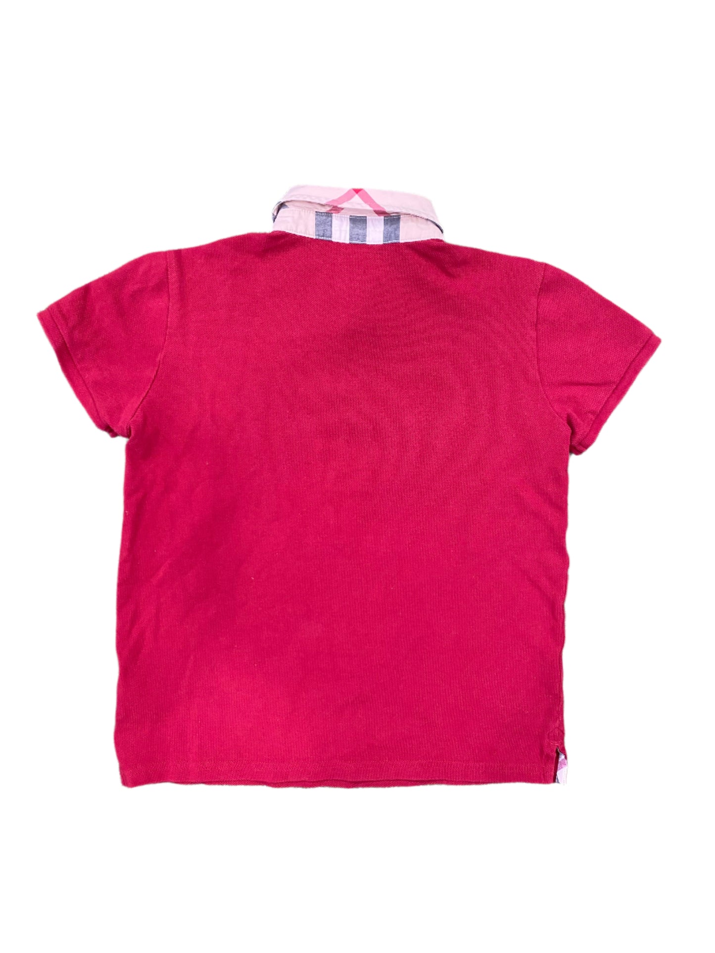 Kids Burberry Red Polo