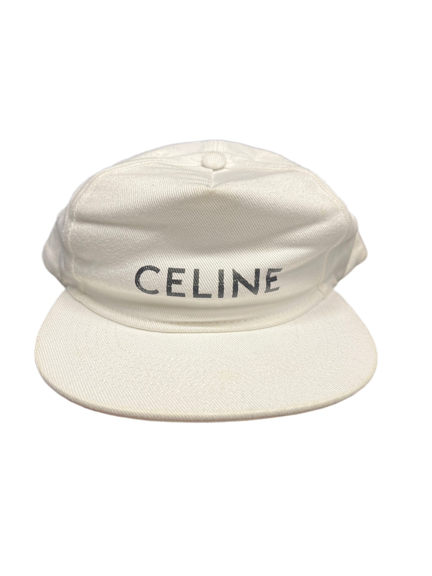 Celine White Cap