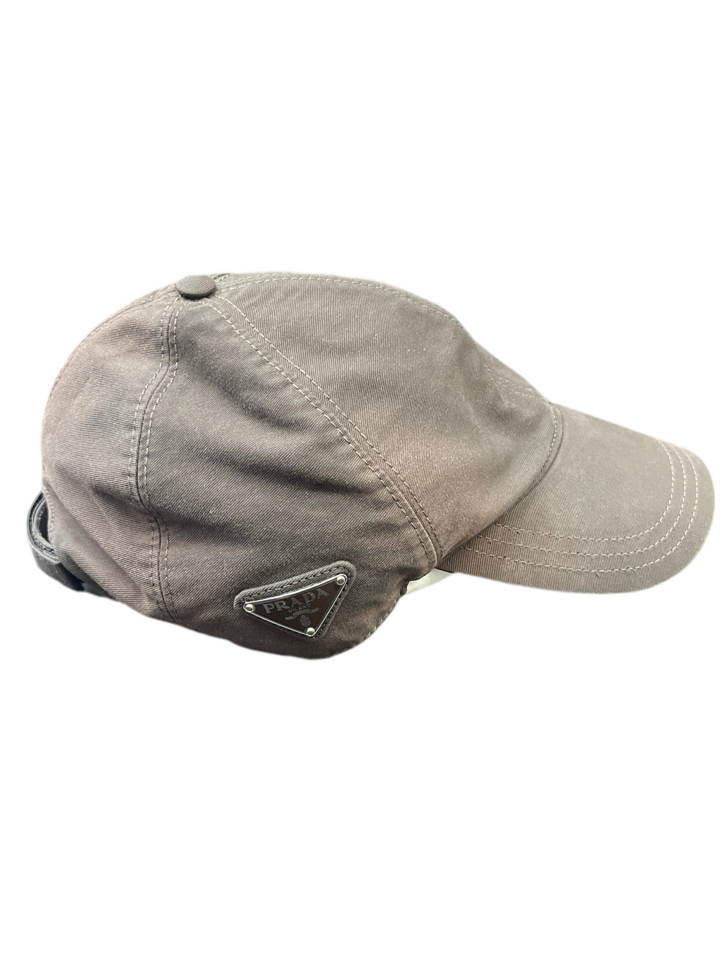 Prada Brown Baseball Cap