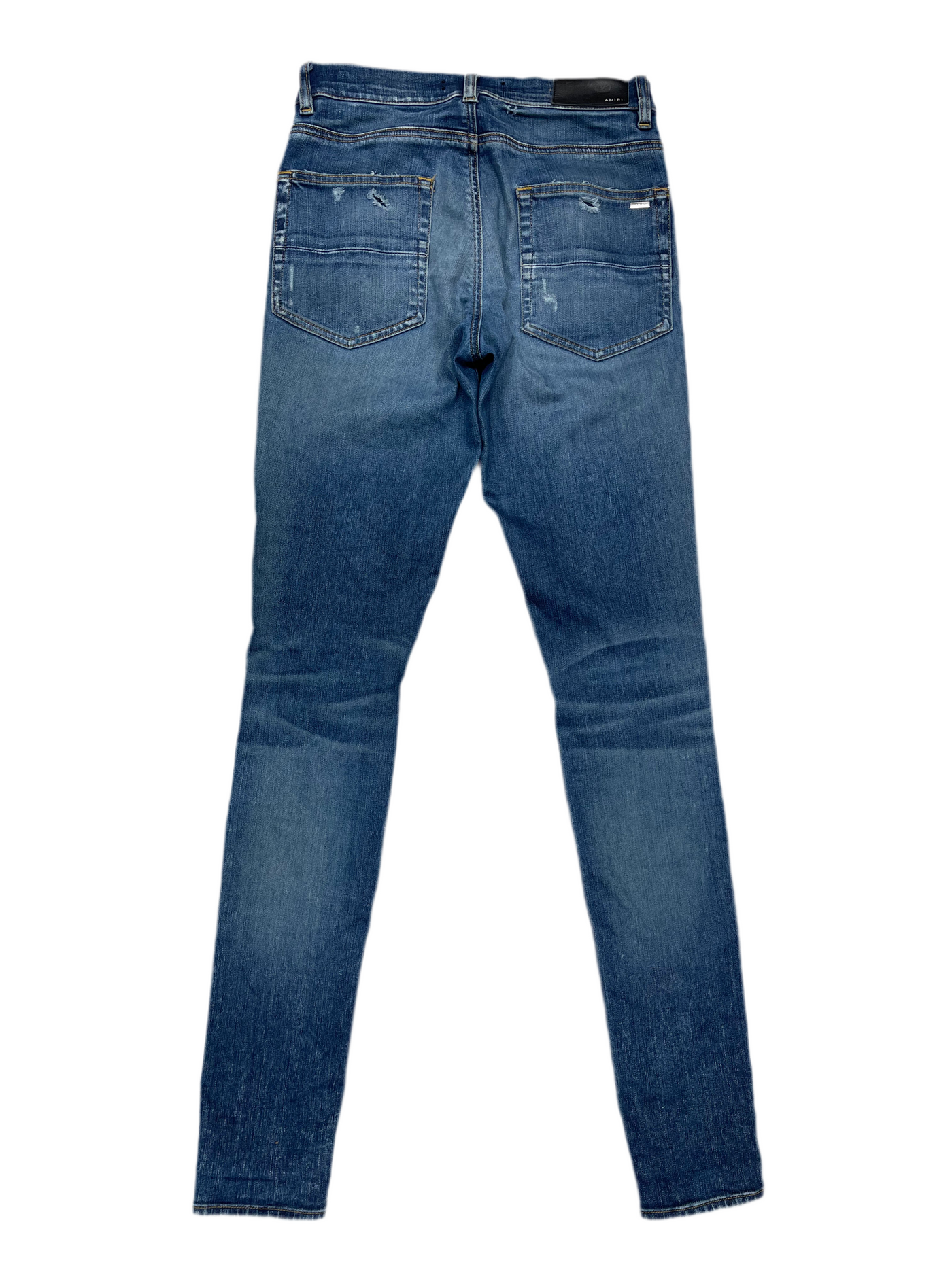 AMIRI Leather Patch Indigo Black