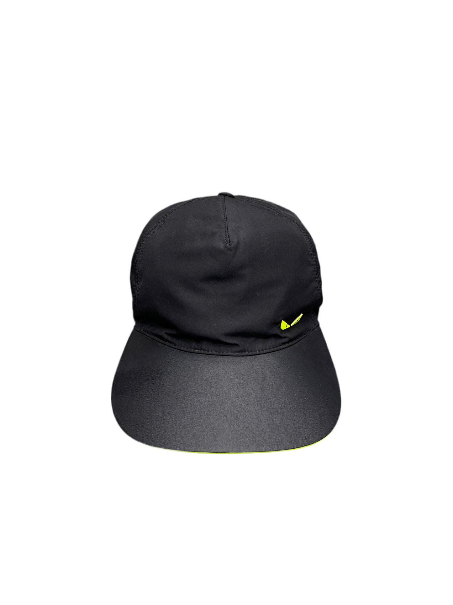 Fendi Monster Eyes Nylon Cap Black / Neon
