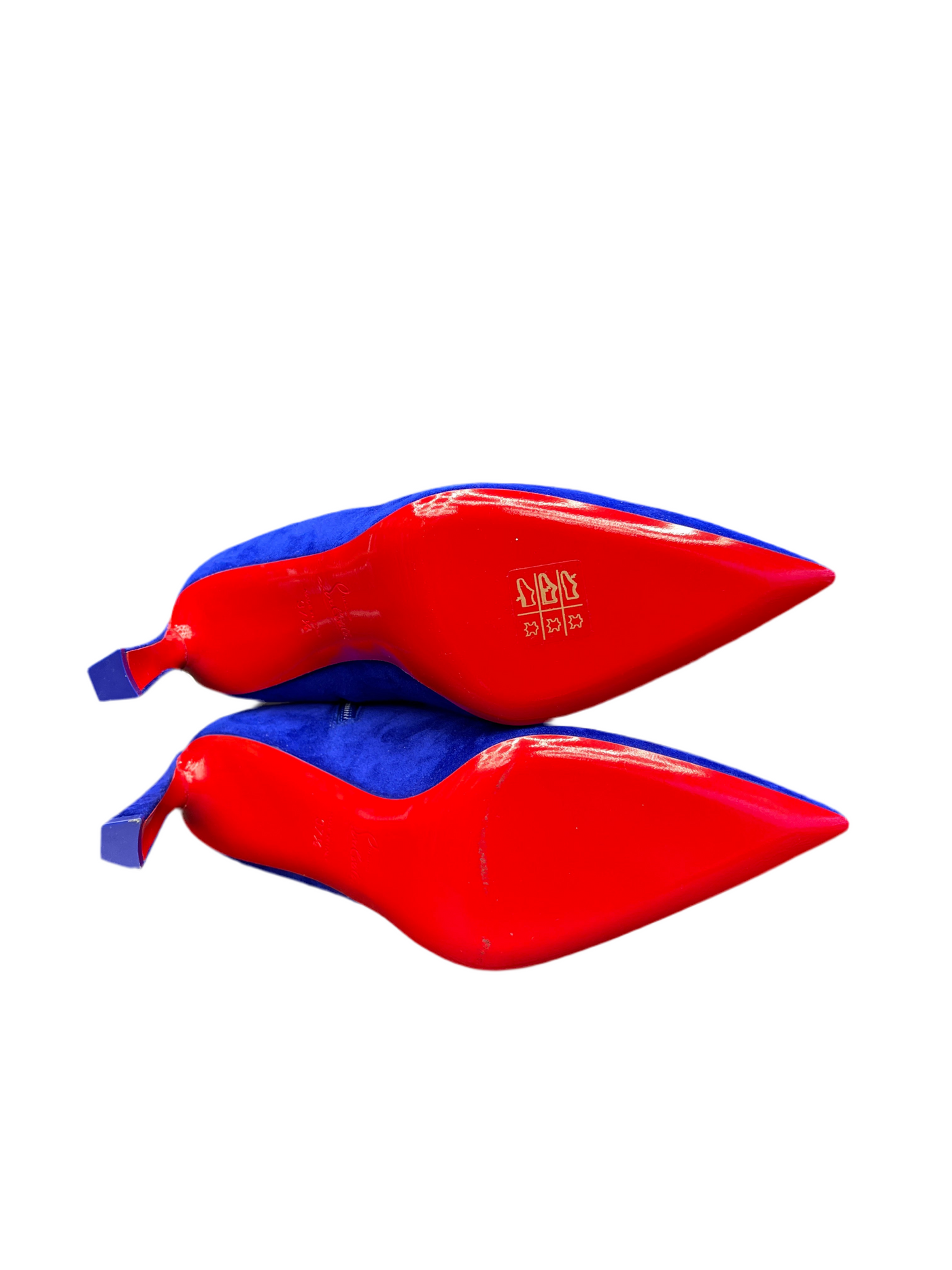 Christian Louboutin Condora Booty 85 GalactiQueen Blue