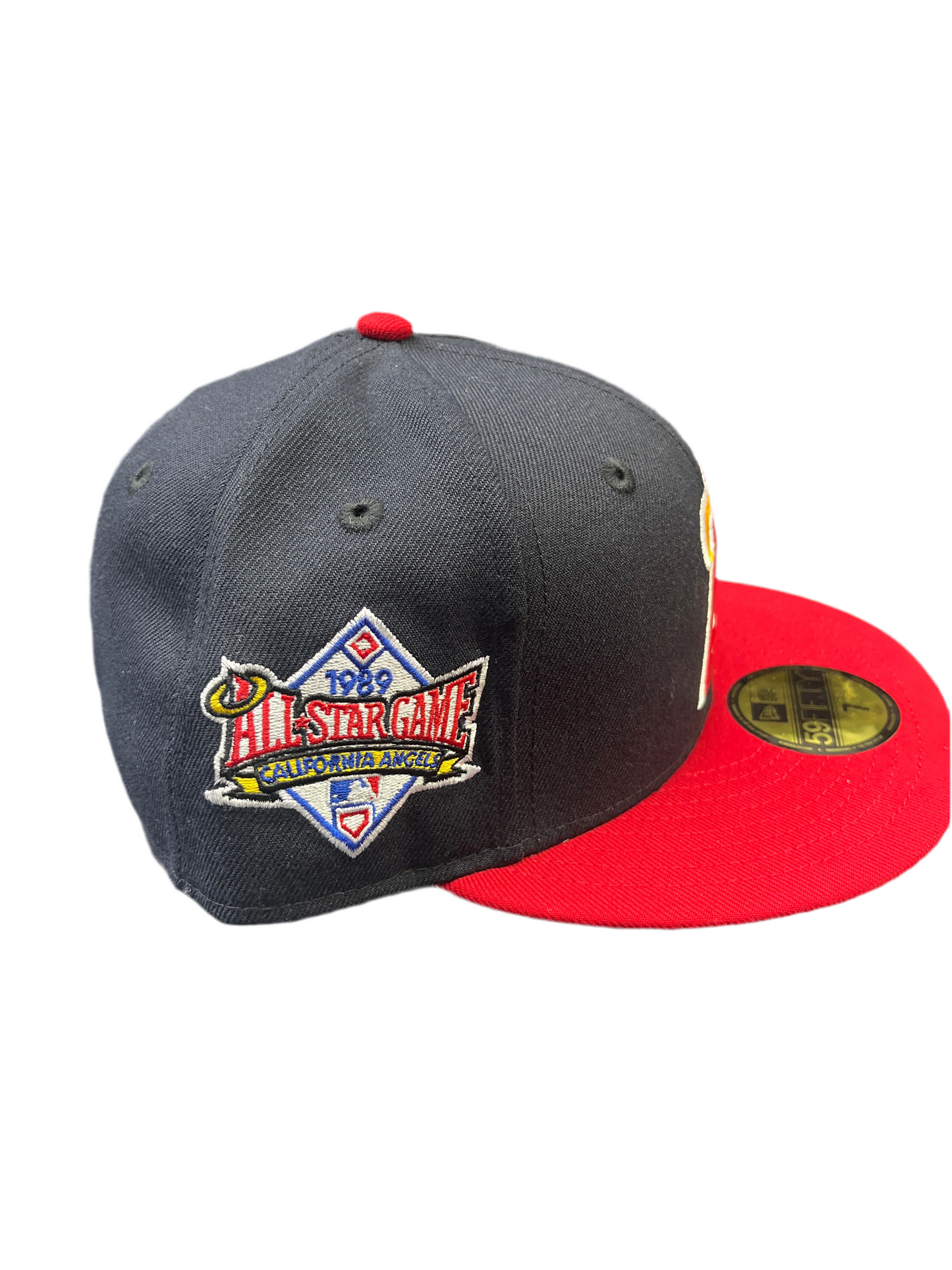 LA Angles All Star Game Cap Red & Black
